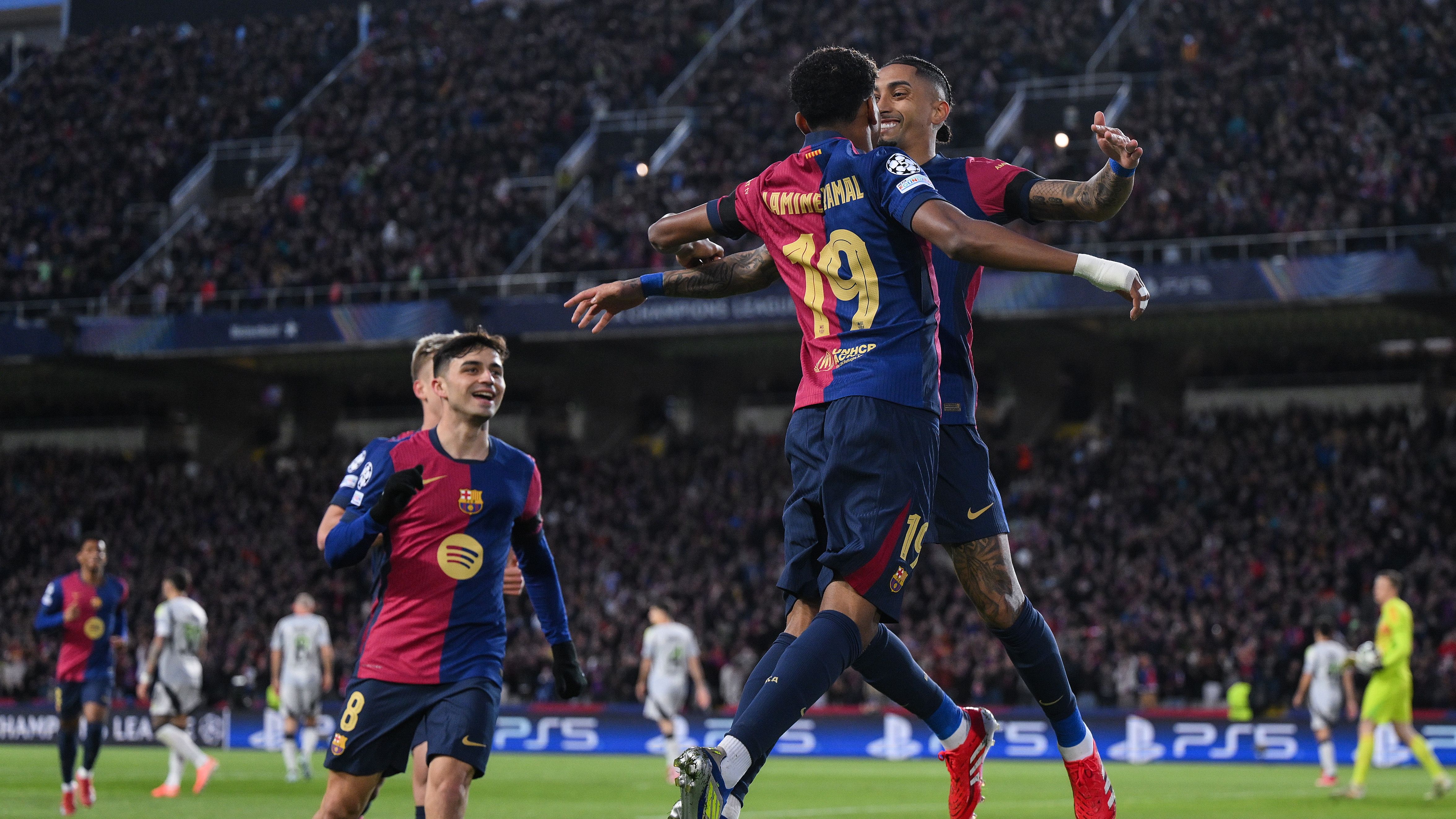 FC Barcelona v SL Benfica - UEFA Champions League 2024/25 Round of 16 Second Leg