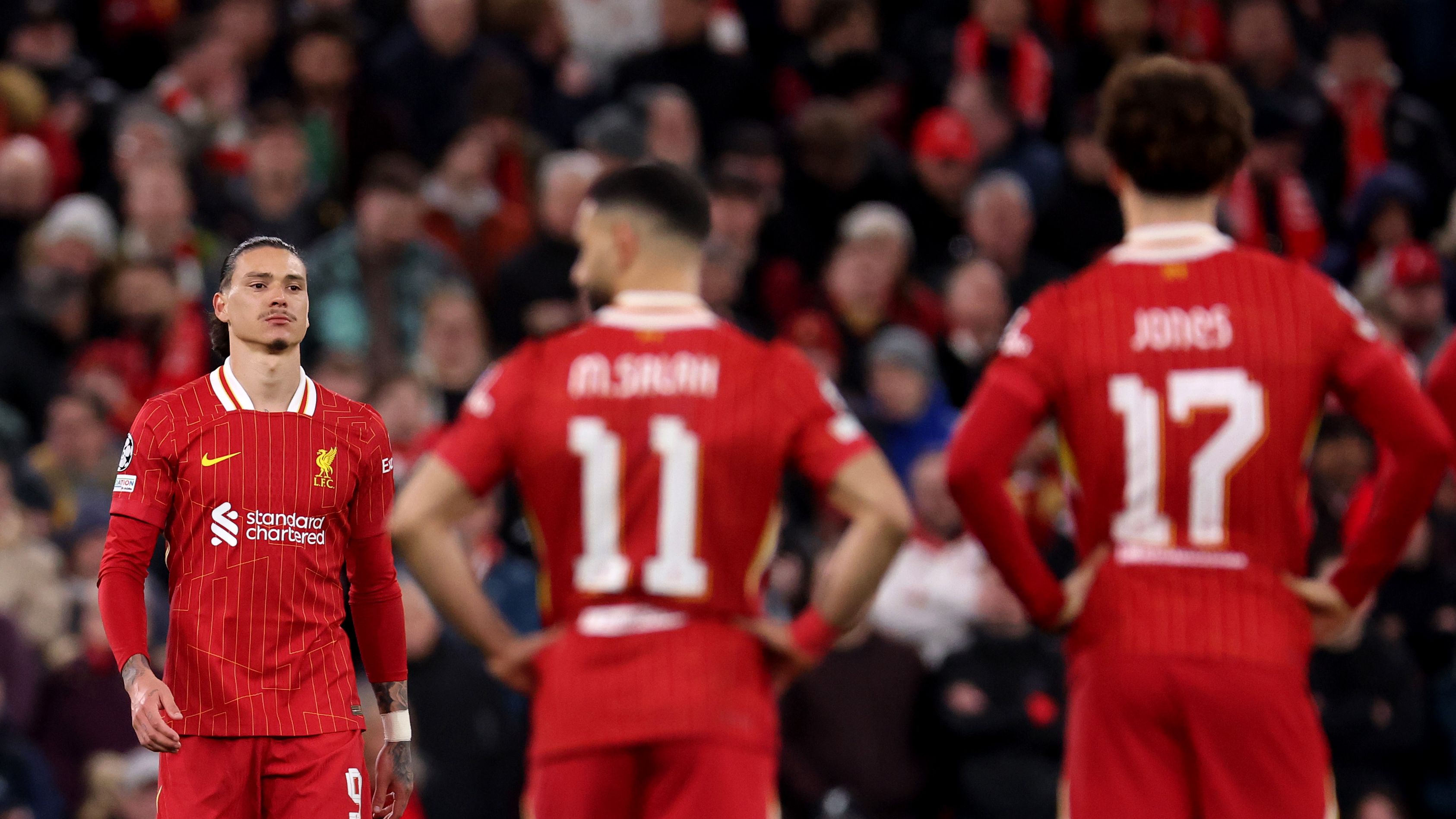 Liverpool FC v Paris Saint-Germain - UEFA Champions League 2024/25 Round of 16 Second Leg