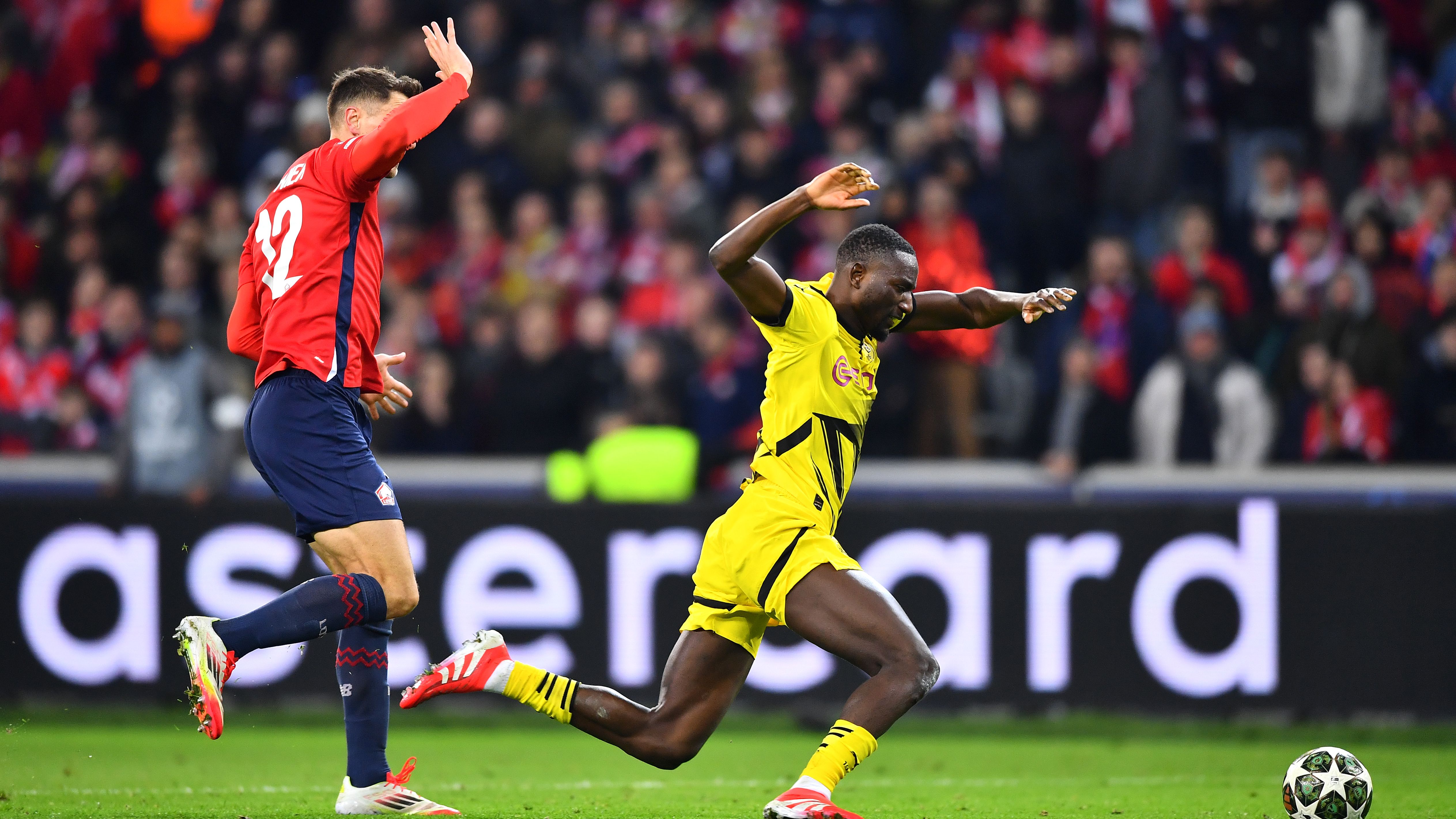LOSC Lille v Borussia Dortmund - UEFA Champions League 2024/25 Round of 16 Second Leg