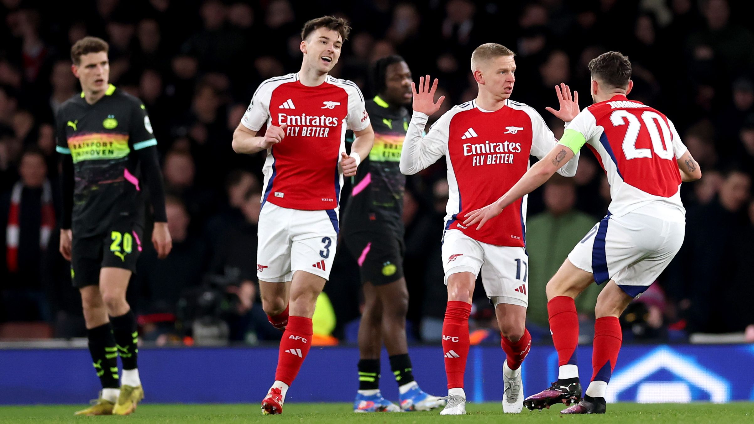 Arsenal FC v PSV Eindhoven - UEFA Champions League 2024/25 Round of 16 Second Leg