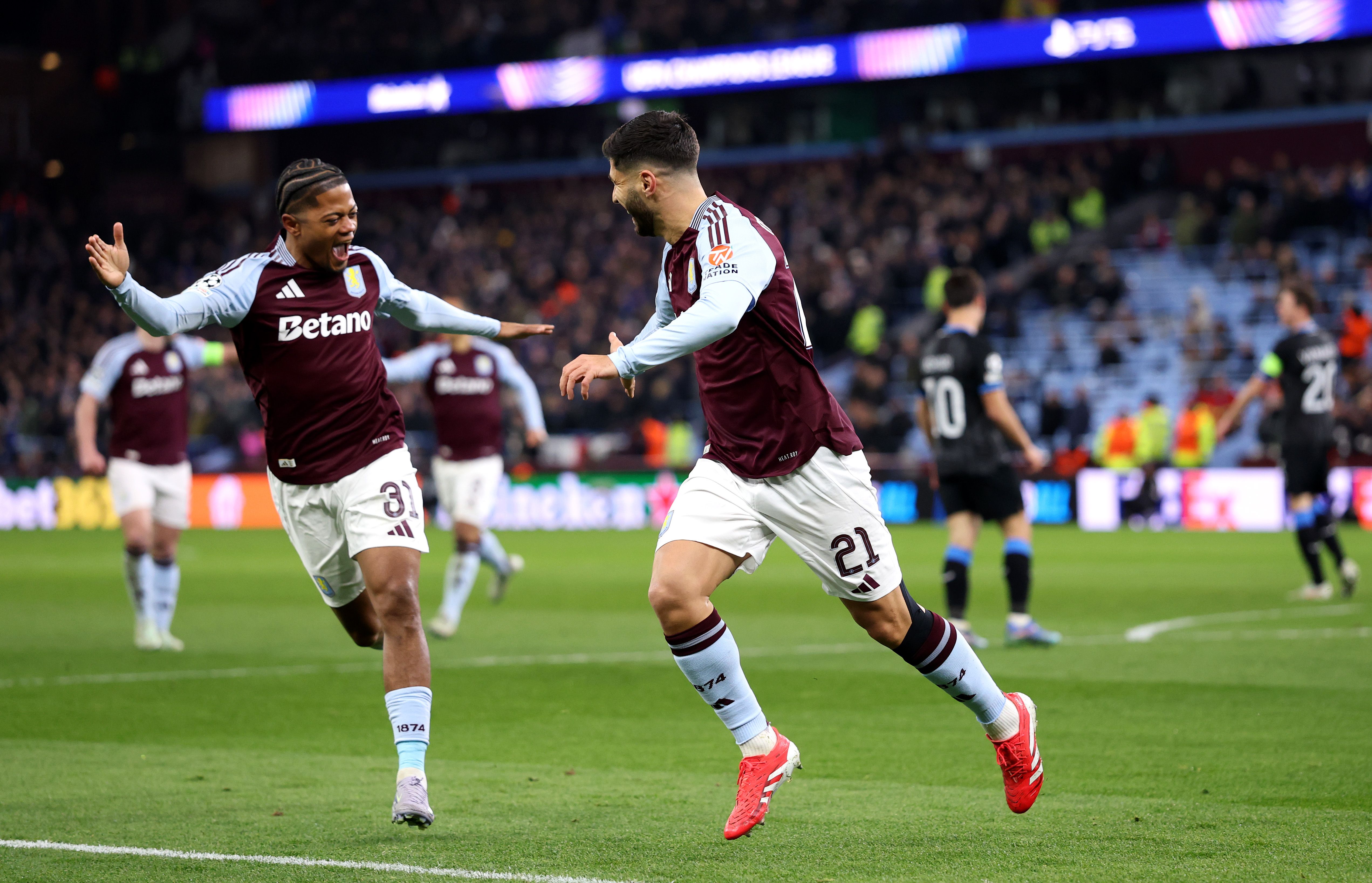 Aston Villa FC v Club Brugge KV - UEFA Champions League 2024/25 Round of 16 Second Leg