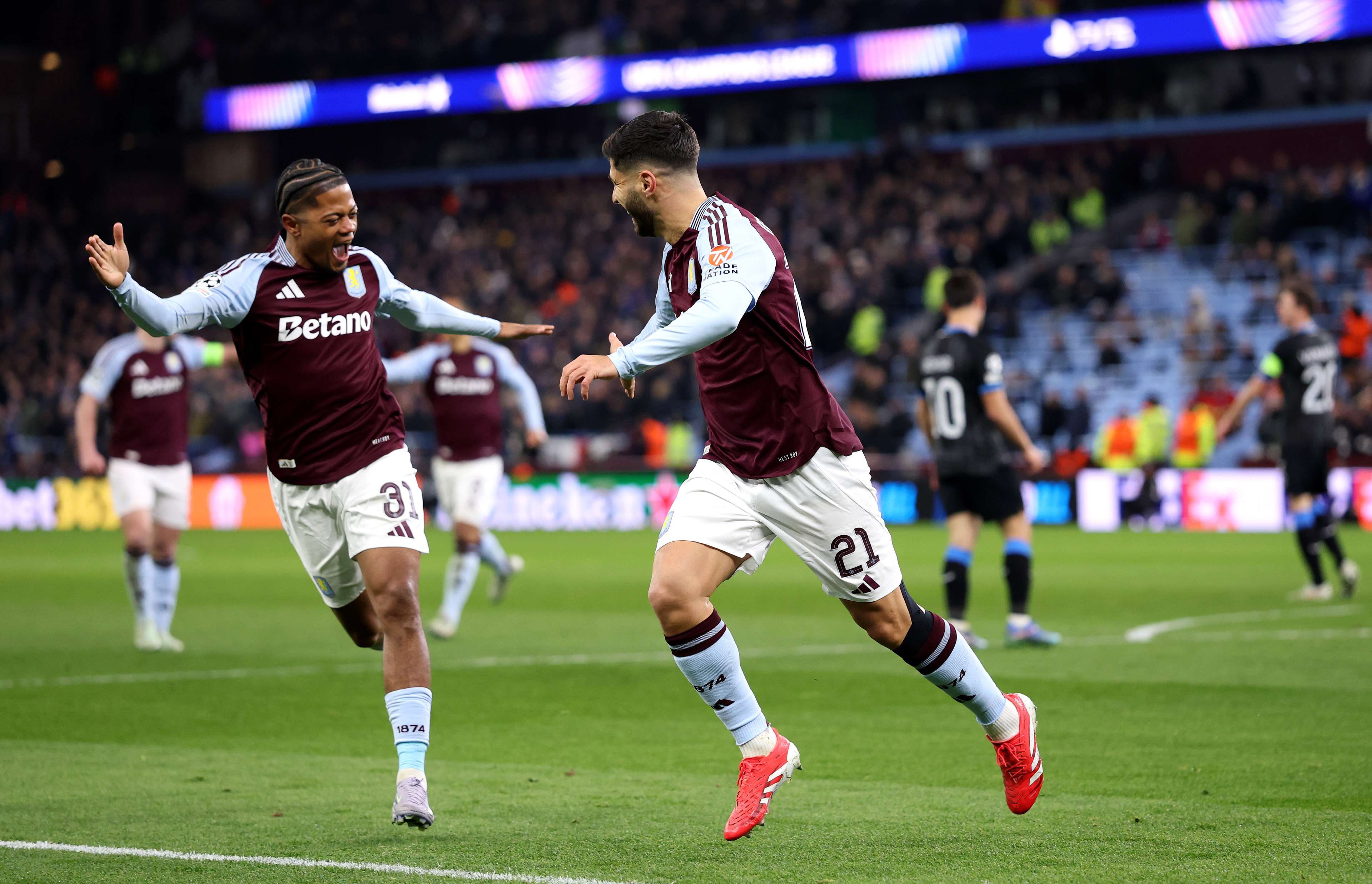 Aston Villa FC v Club Brugge KV - UEFA Champions League 2024/25 Round of 16 Second Leg