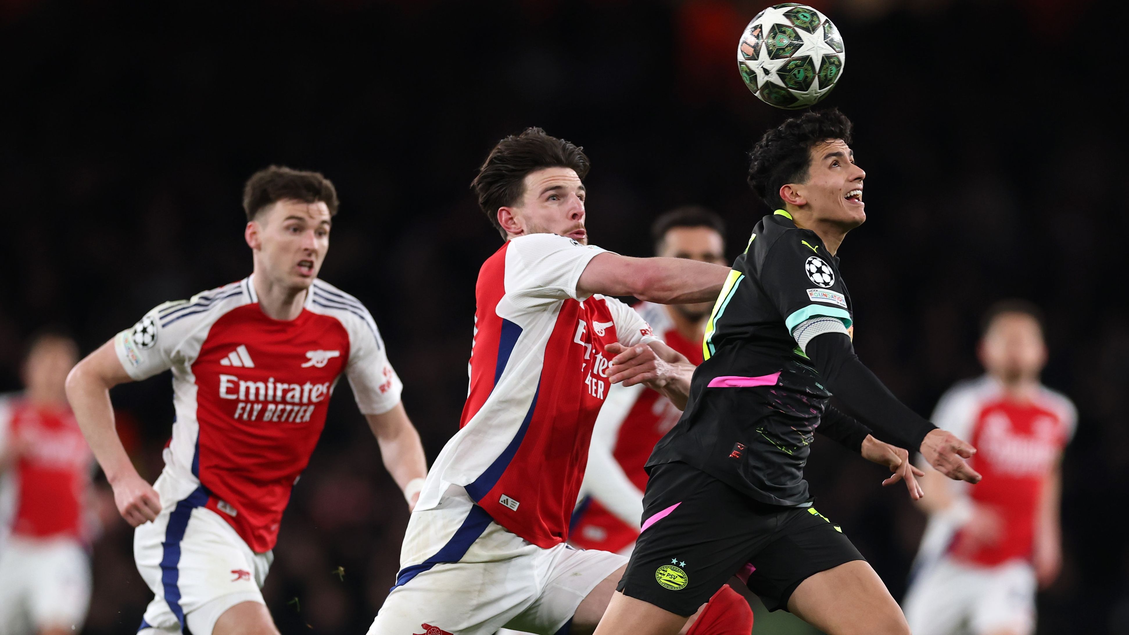 Arsenal FC v PSV Eindhoven - UEFA Champions League 2024/25 Round of 16 Second Leg