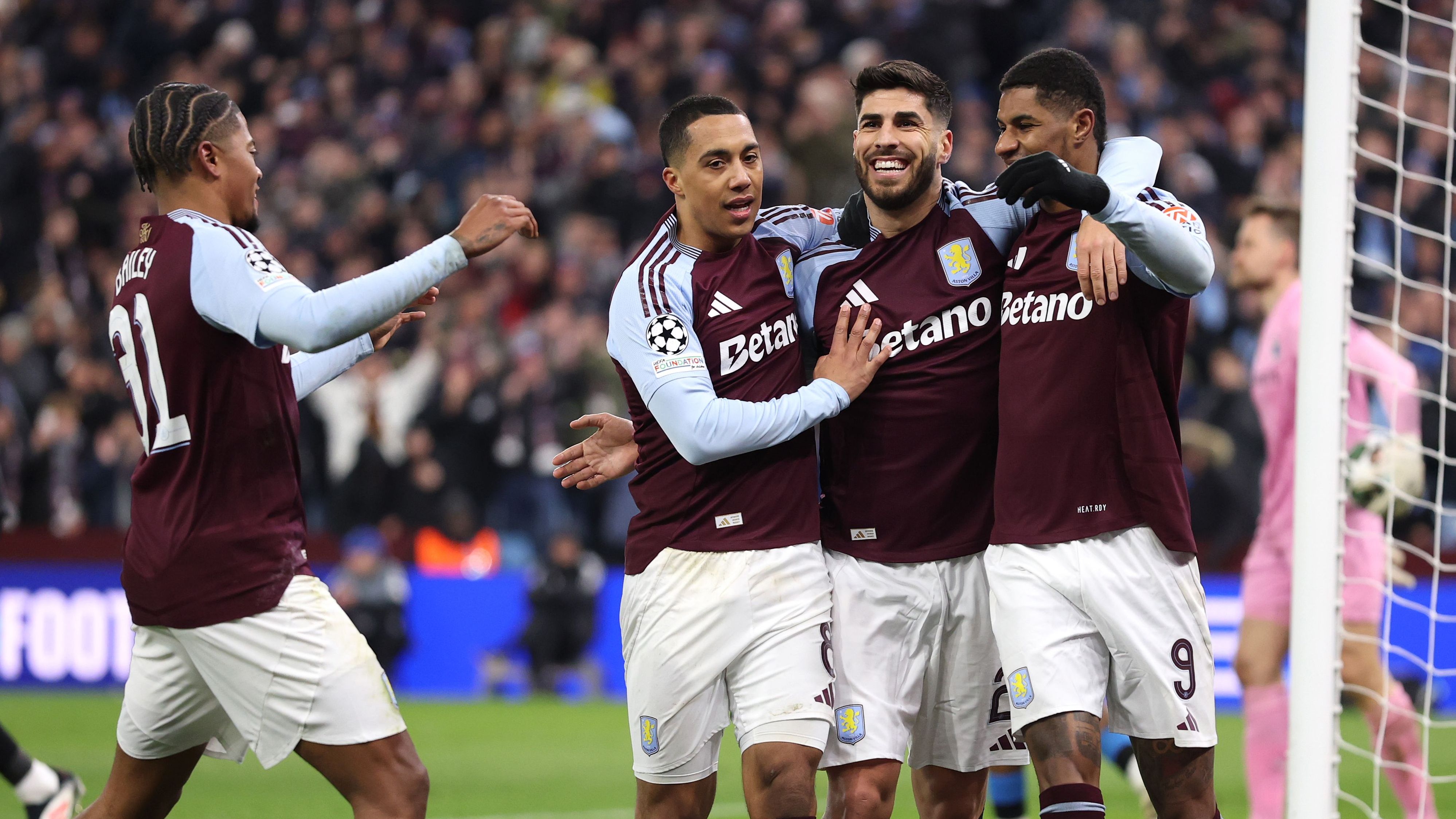 Aston Villa FC v Club Brugge KV - UEFA Champions League 2024/25 Round of 16 Second Leg