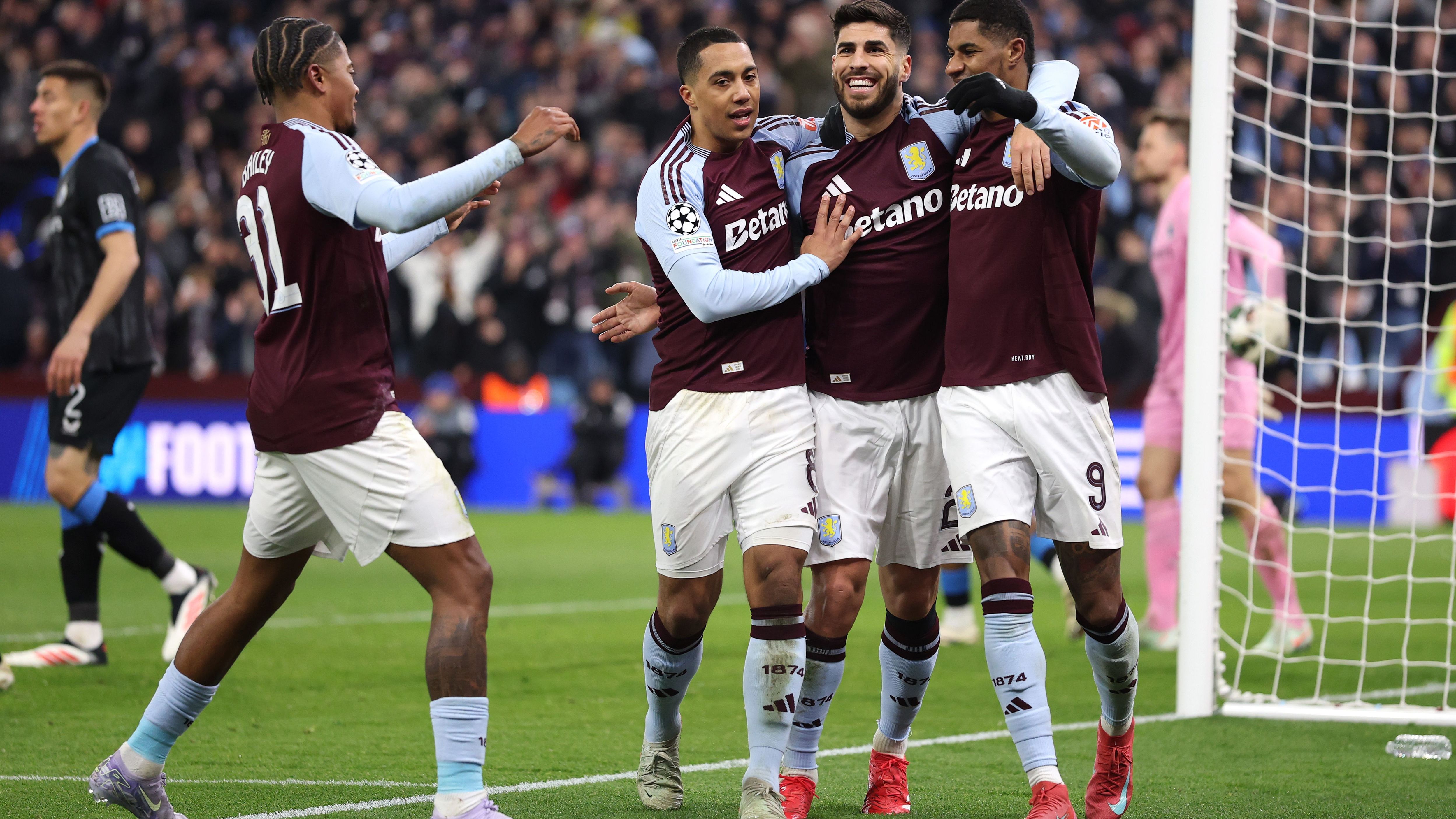 Aston Villa FC v Club Brugge KV - UEFA Champions League 2024/25 Round of 16 Second Leg