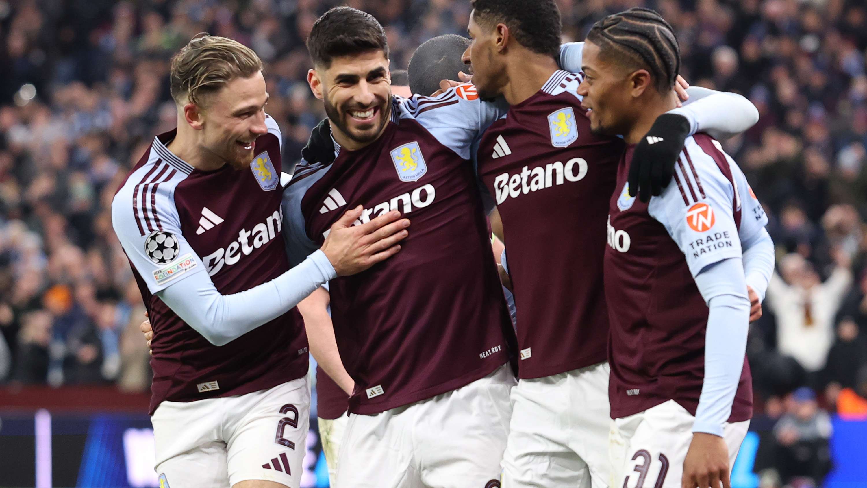 Aston Villa FC v Club Brugge KV - UEFA Champions League 2024/25 Round of 16 Second Leg