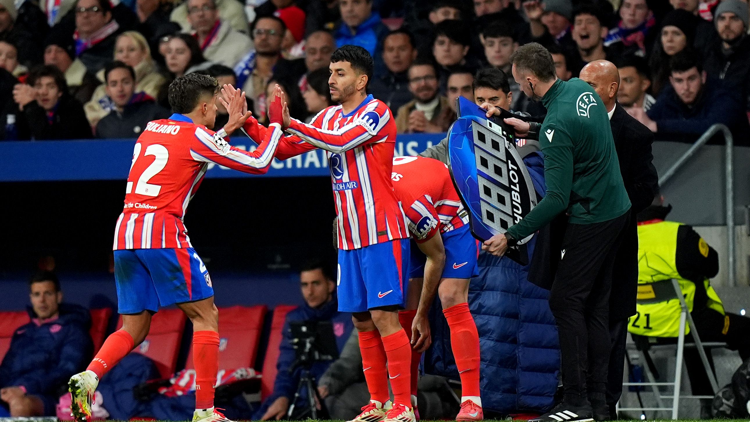 Atletico de Madrid v Real Madrid C.F. - UEFA Champions League 2024/25 Round of 16 Second Leg