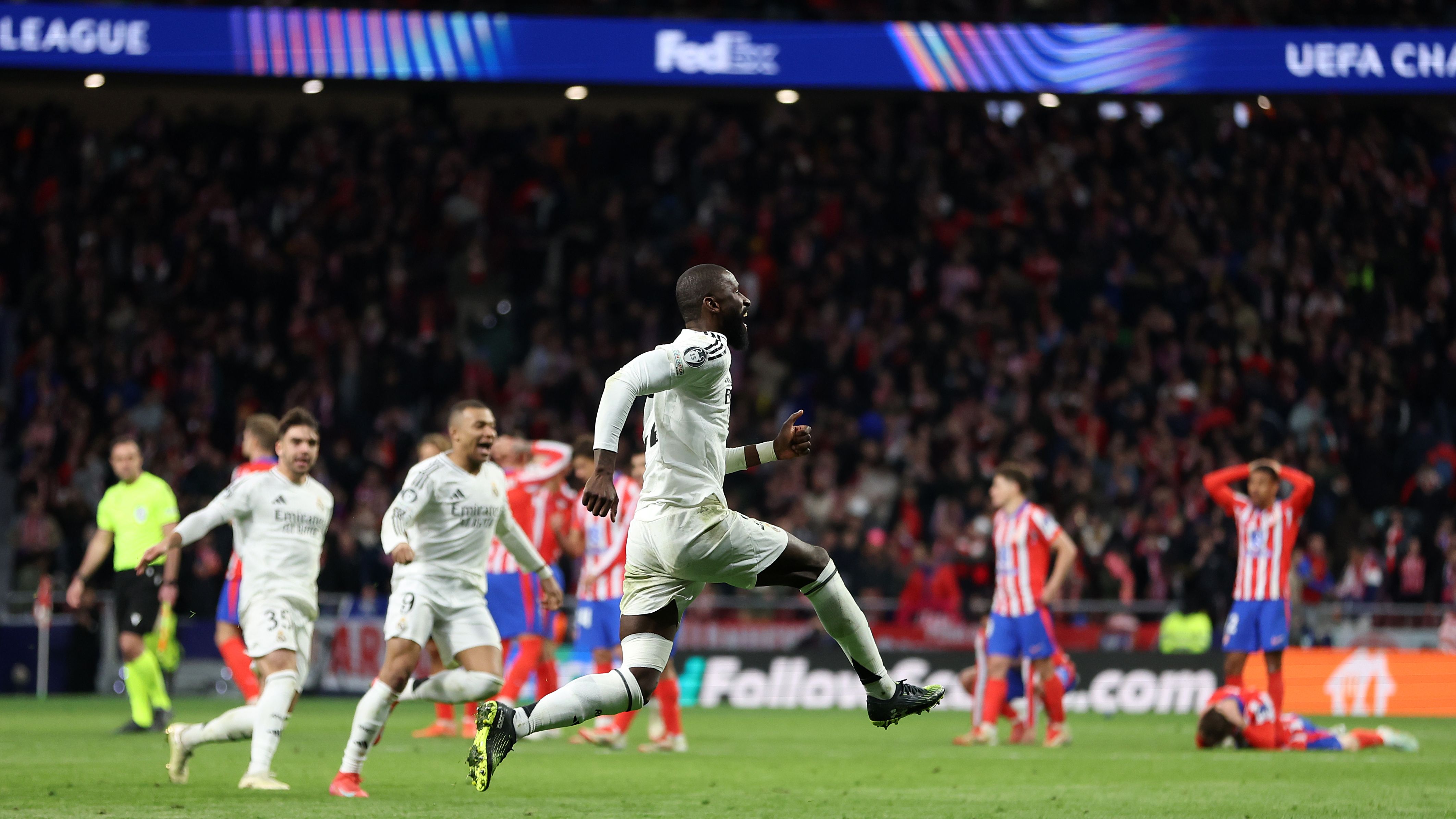 Atletico de Madrid v Real Madrid C.F. - UEFA Champions League 2024/25 Round of 16 Second Leg