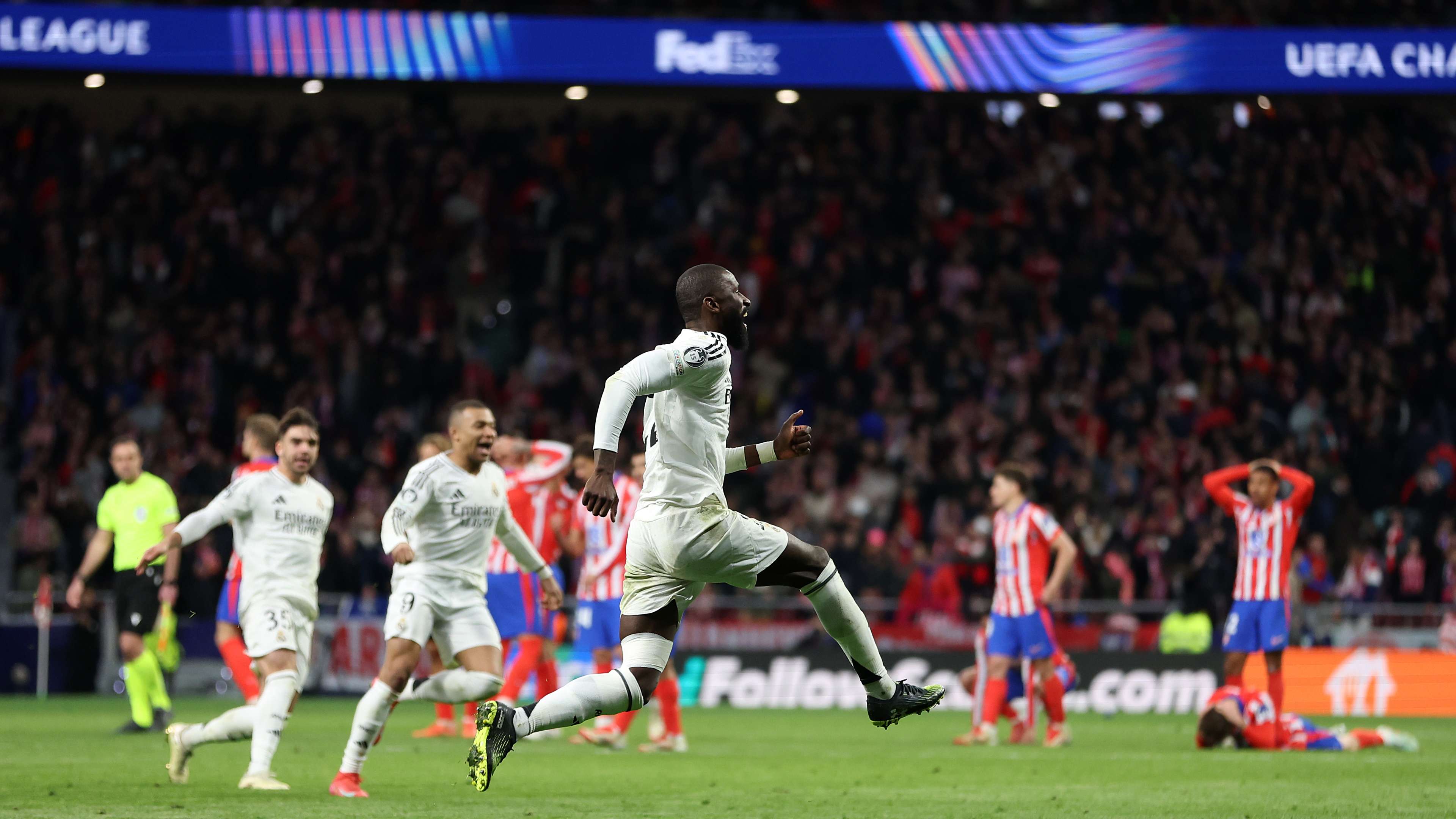 Atletico de Madrid v Real Madrid C.F. - UEFA Champions League 2024/25 Round of 16 Second Leg