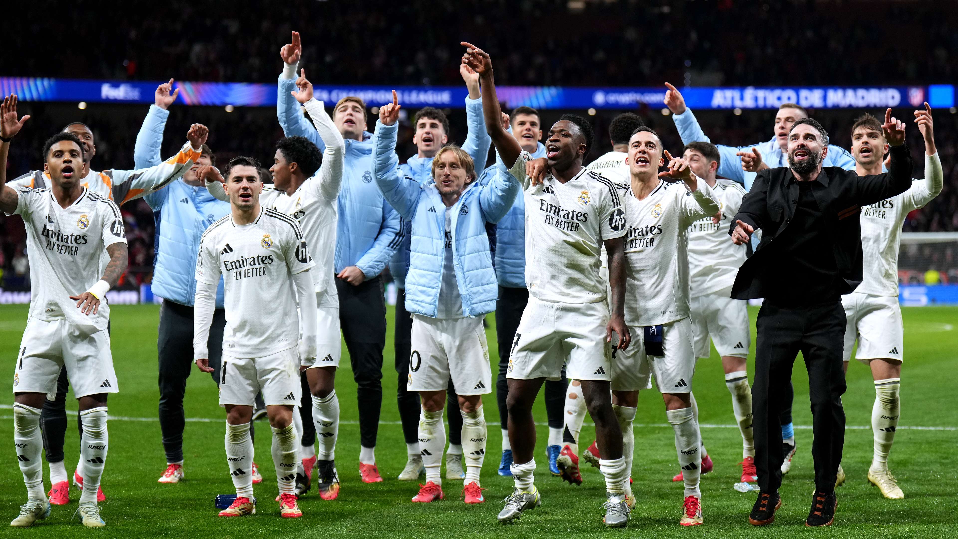 Atletico de Madrid v Real Madrid C.F. - UEFA Champions League 2024/25 Round of 16 Second Leg