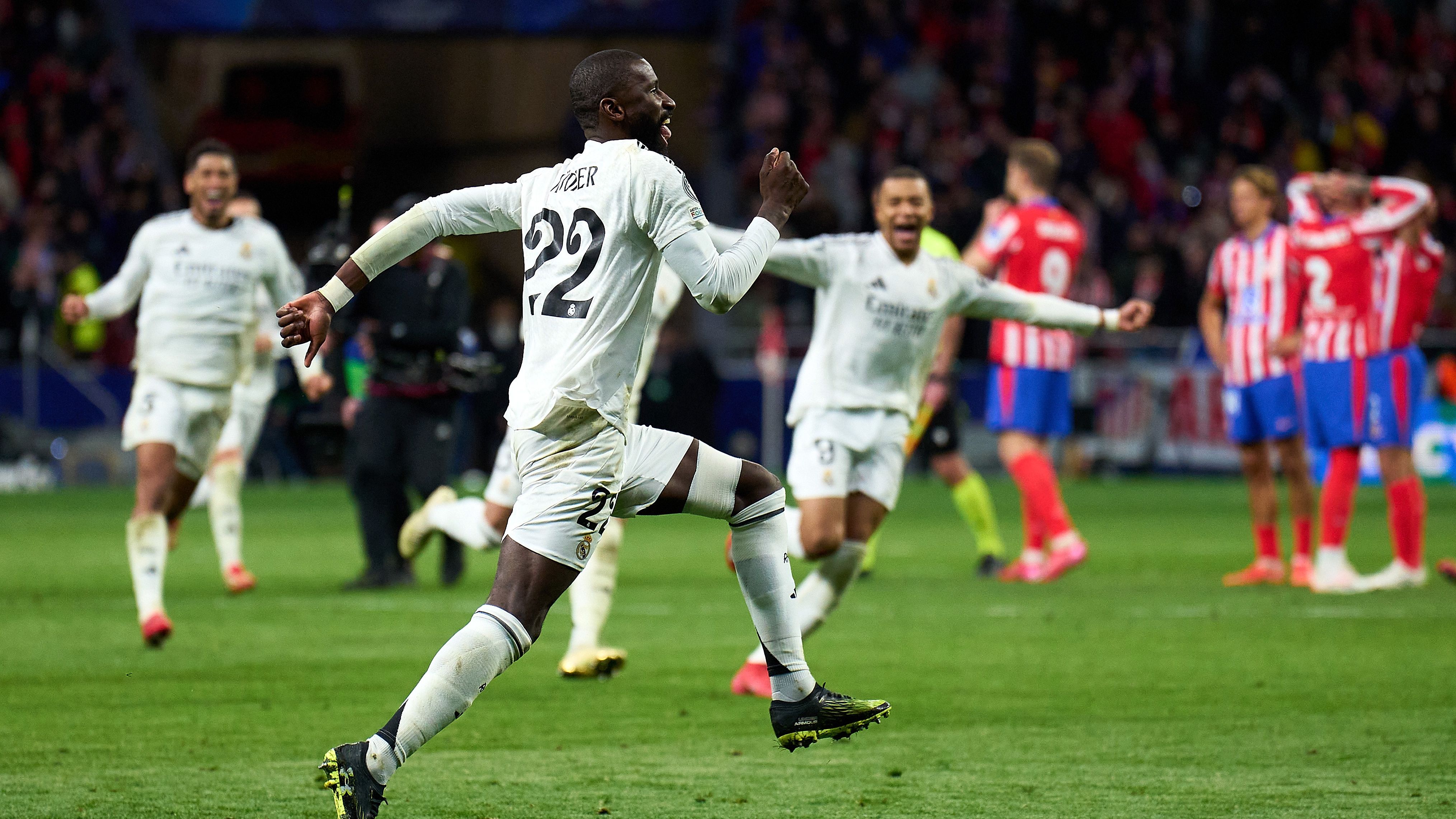 Atletico de Madrid v Real Madrid C.F. - UEFA Champions League 2024/25 Round of 16 Second Leg