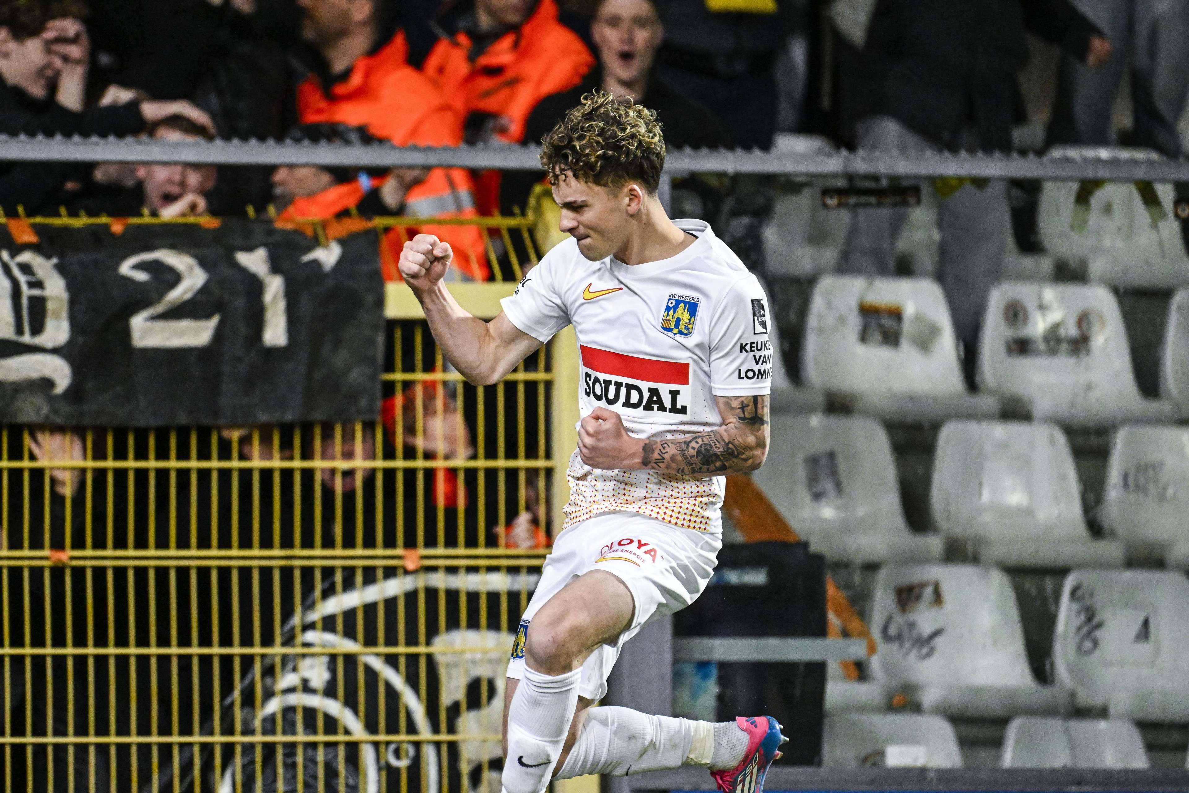 Гриффин Йоу в матче за Вестерло