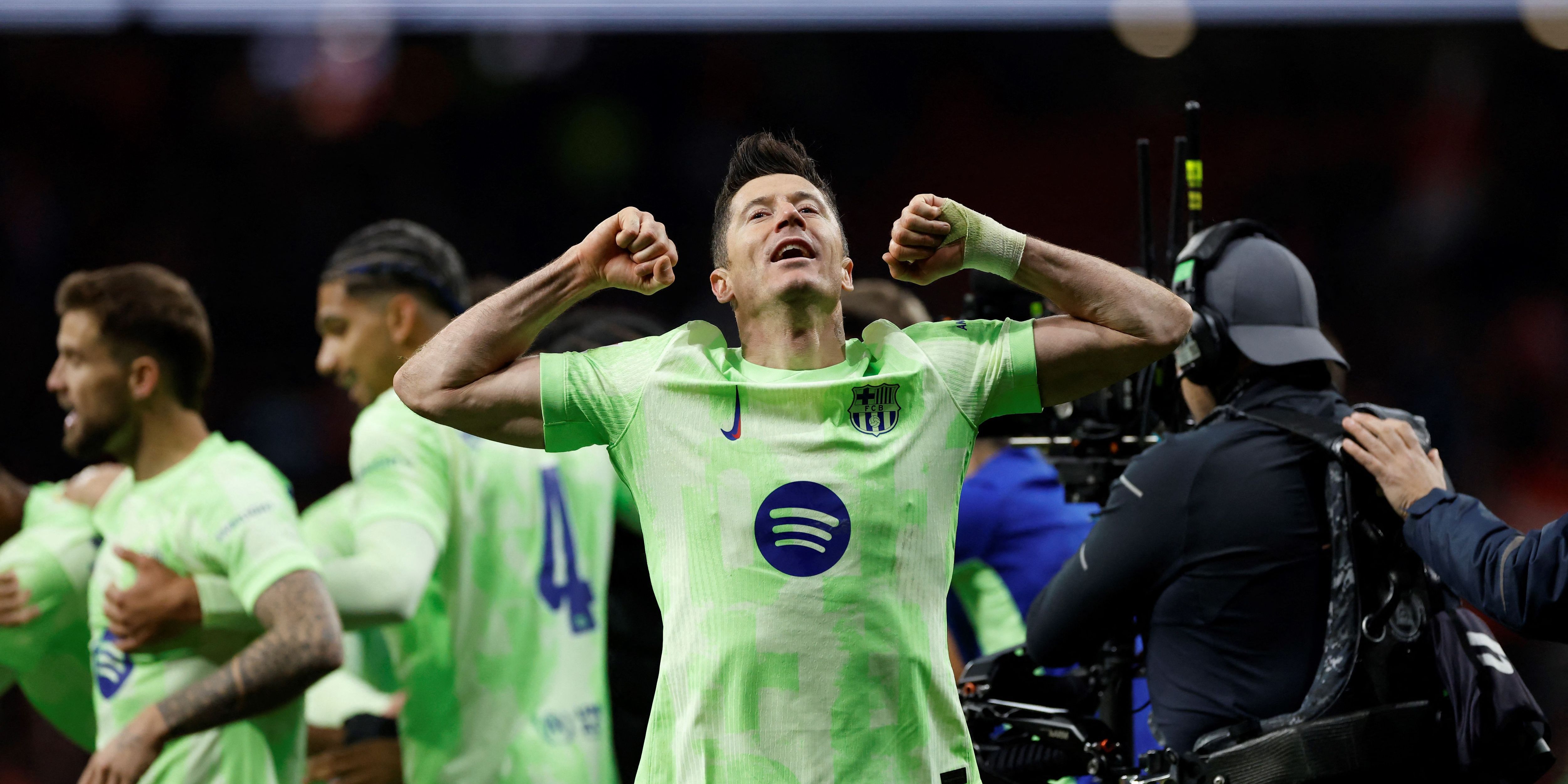 Robert Lewandowski Barcelona 2025