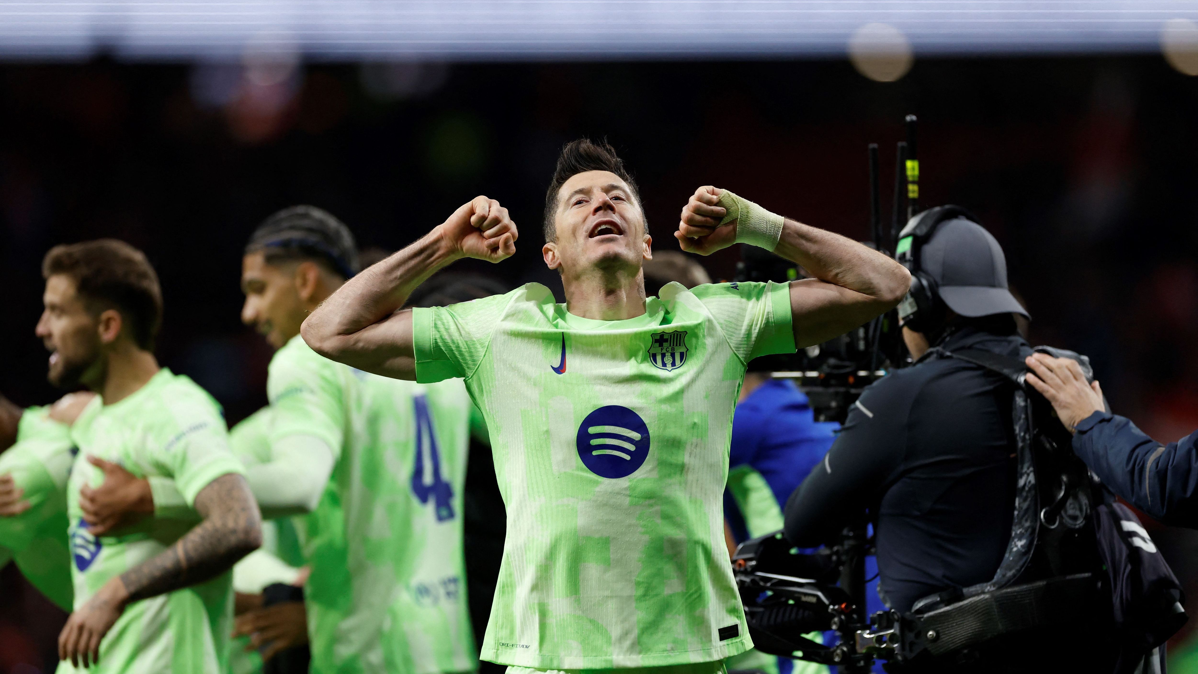 Robert Lewandowski Barcelona 2025