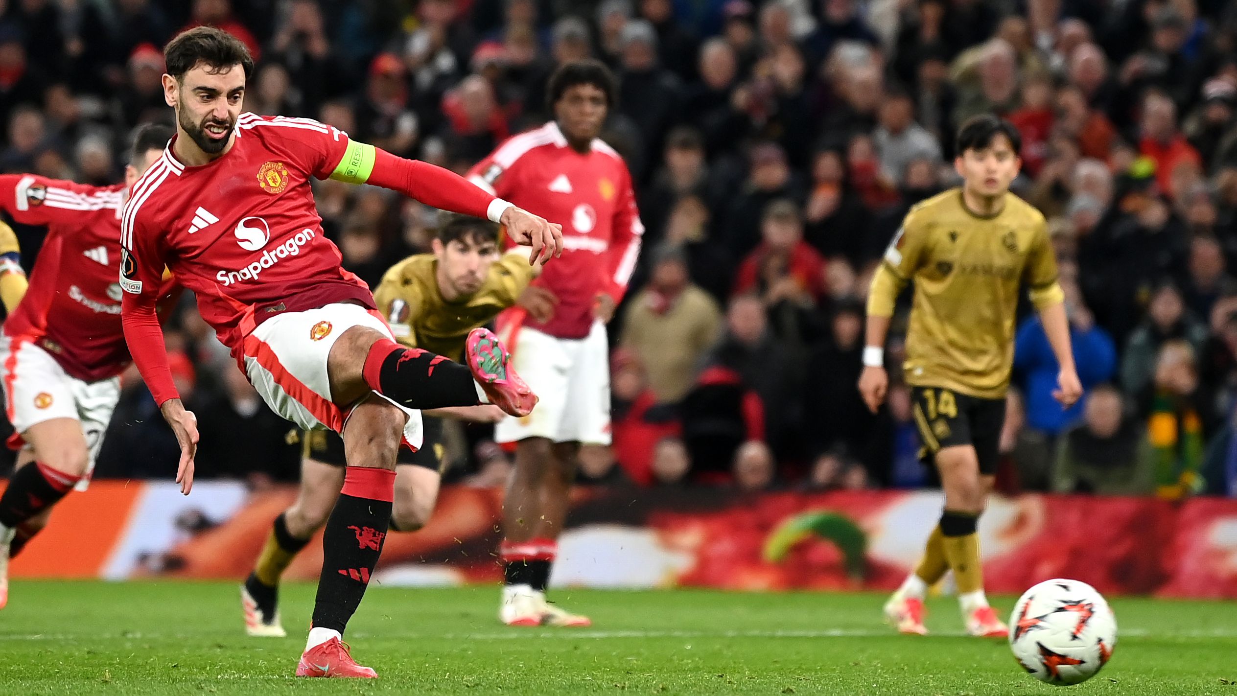 Manchester United v Real Sociedad de Futbol - UEFA Europa League 2024/25 Round of 16 Second Leg