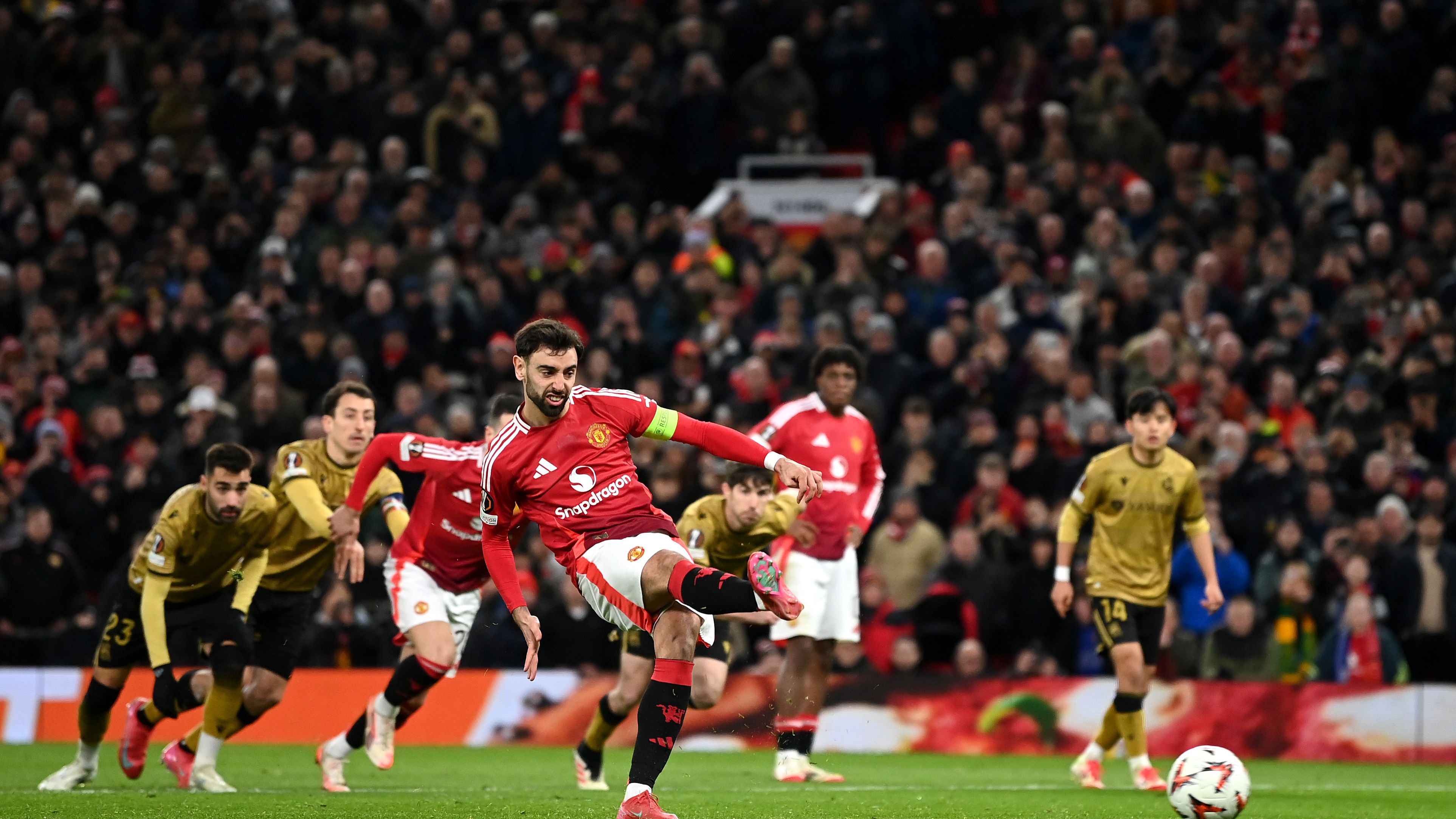 Manchester United v Real Sociedad de Futbol - UEFA Europa League 2024/25 Round of 16 Second Leg