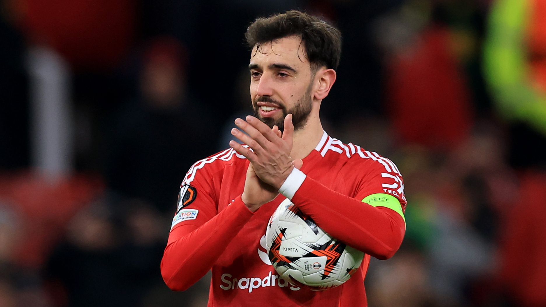 'We need to win' - Hat-trick hero Bruno Fernandes warns Man Utd team-mates they must have 'right mentality' to lift Europa League after Real Sociedad thumping | Goal.com UK