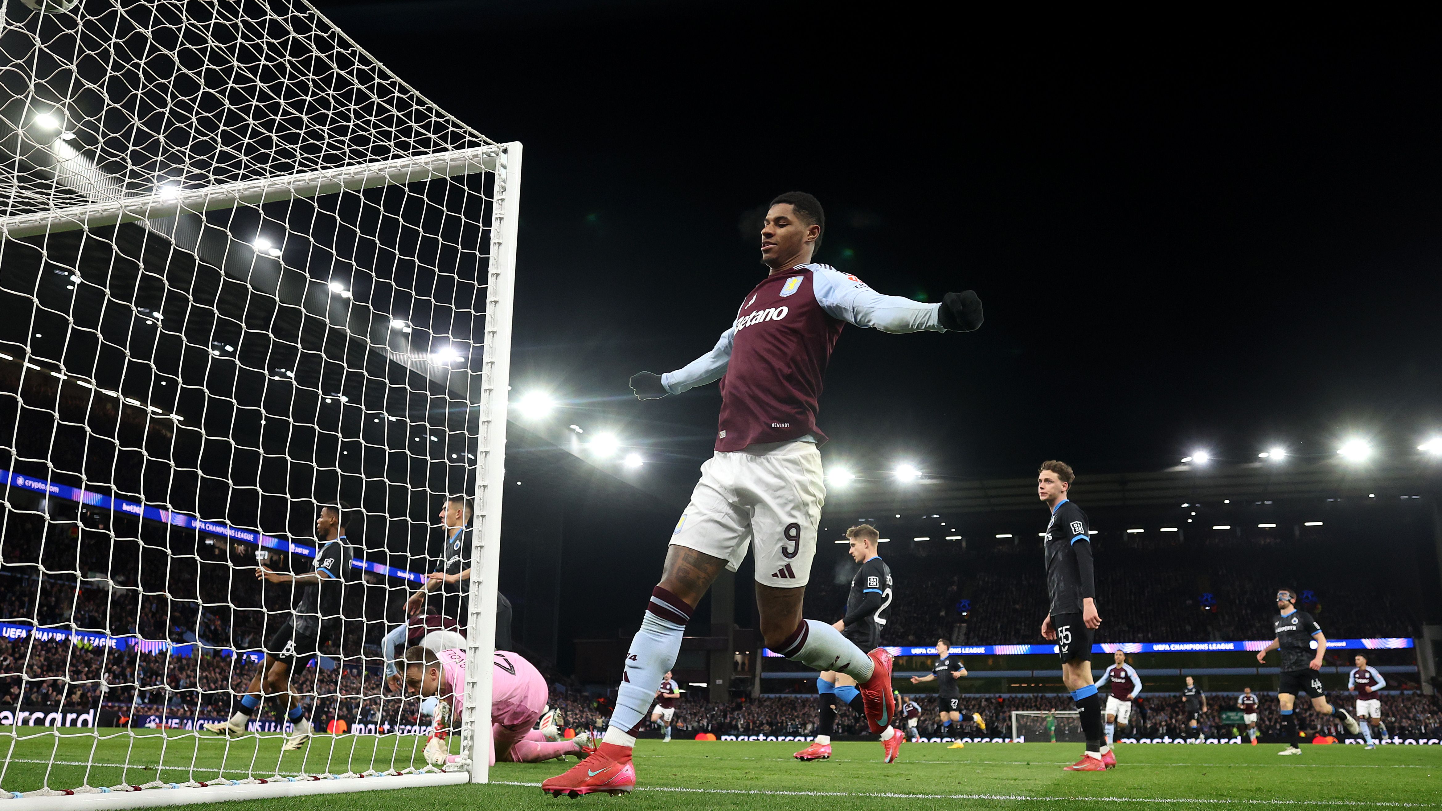 Aston Villa FC v Club Brugge KV - UEFA Champions League 2024/25 Round of 16 Second Leg