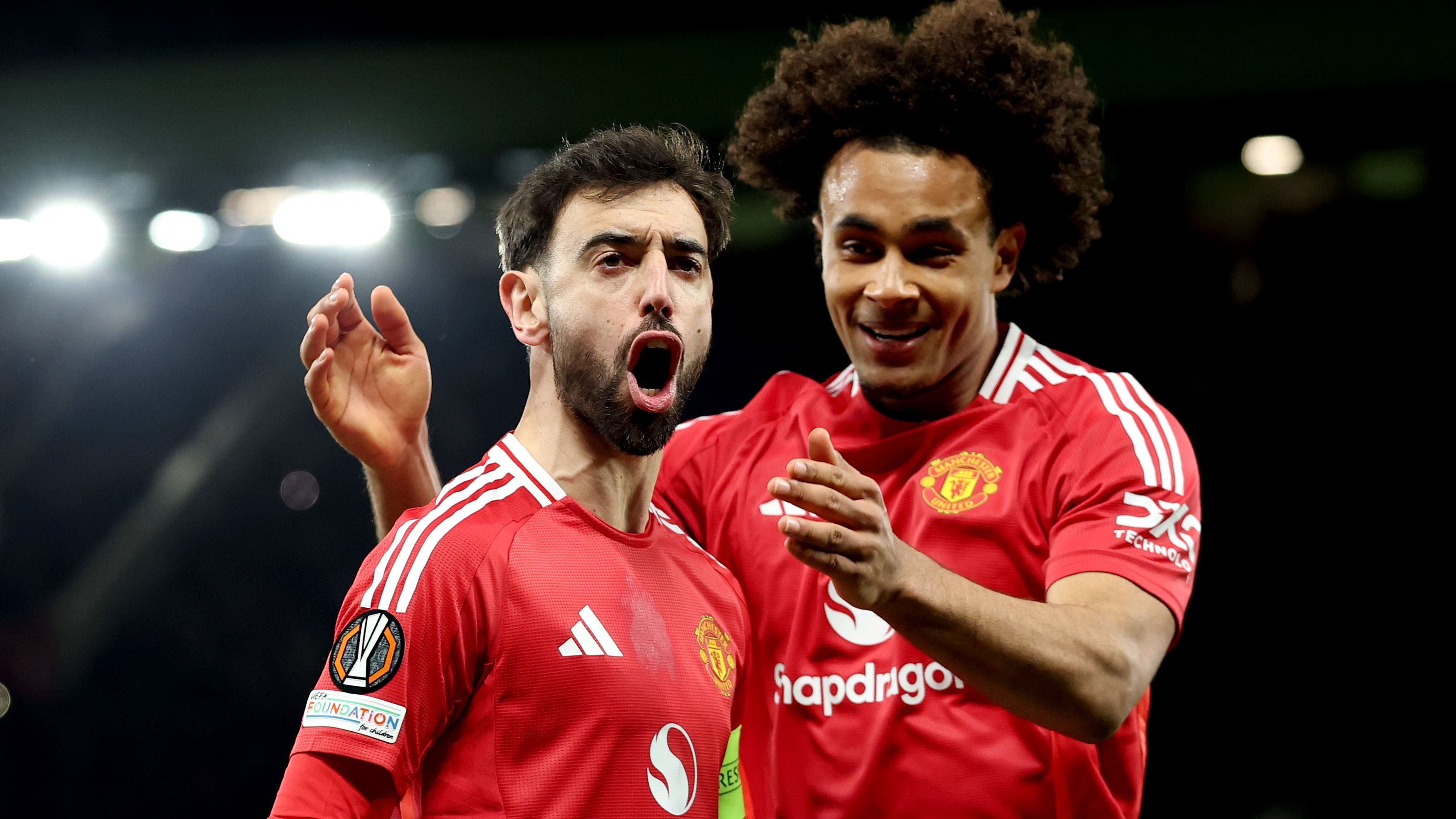 Manchester United v Real Sociedad de Futbol - UEFA Europa League 2024/25 Round of 16 Second Leg