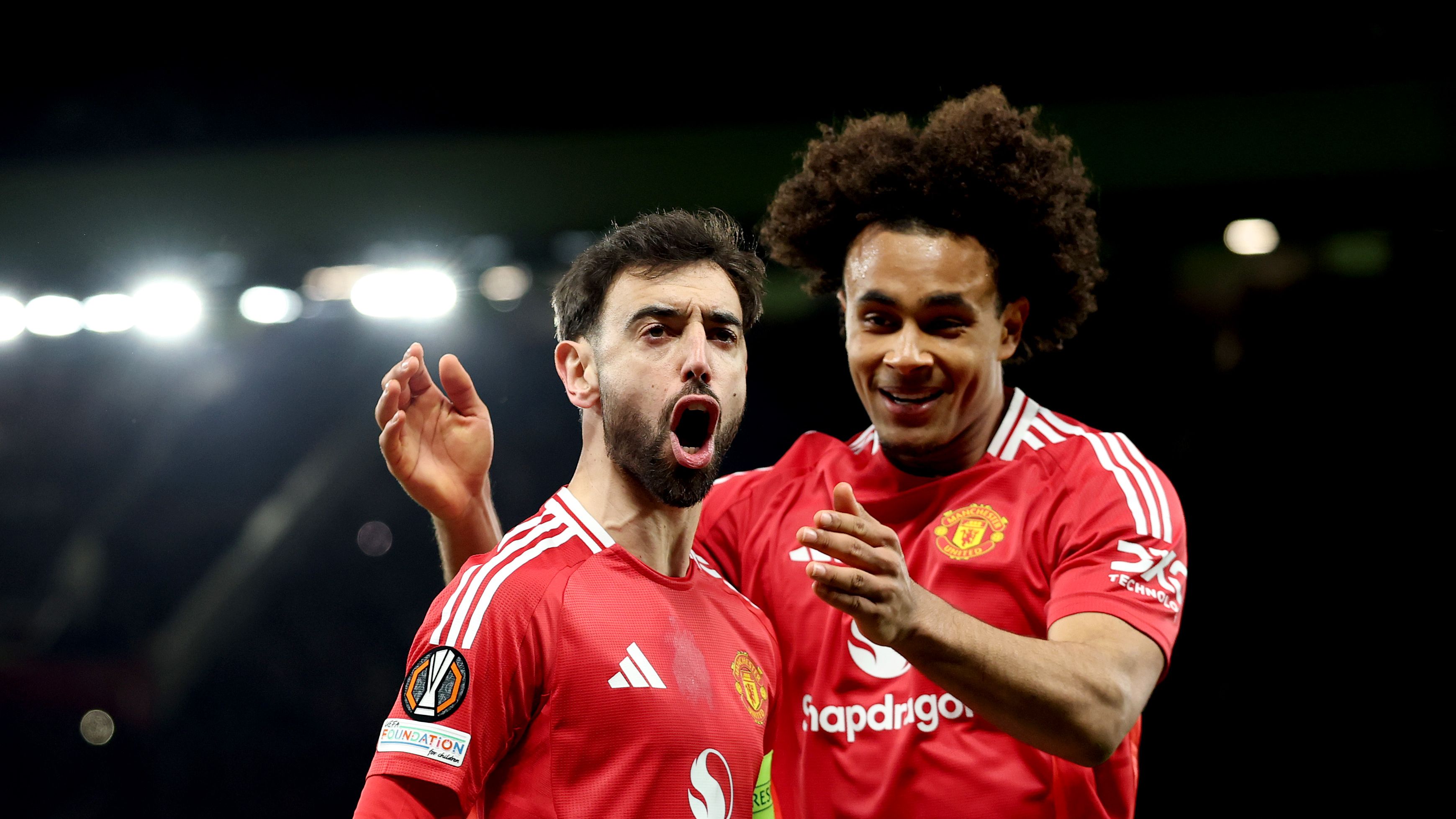 Manchester United v Real Sociedad de Futbol - UEFA Europa League 2024/25 Round of 16 Second Leg