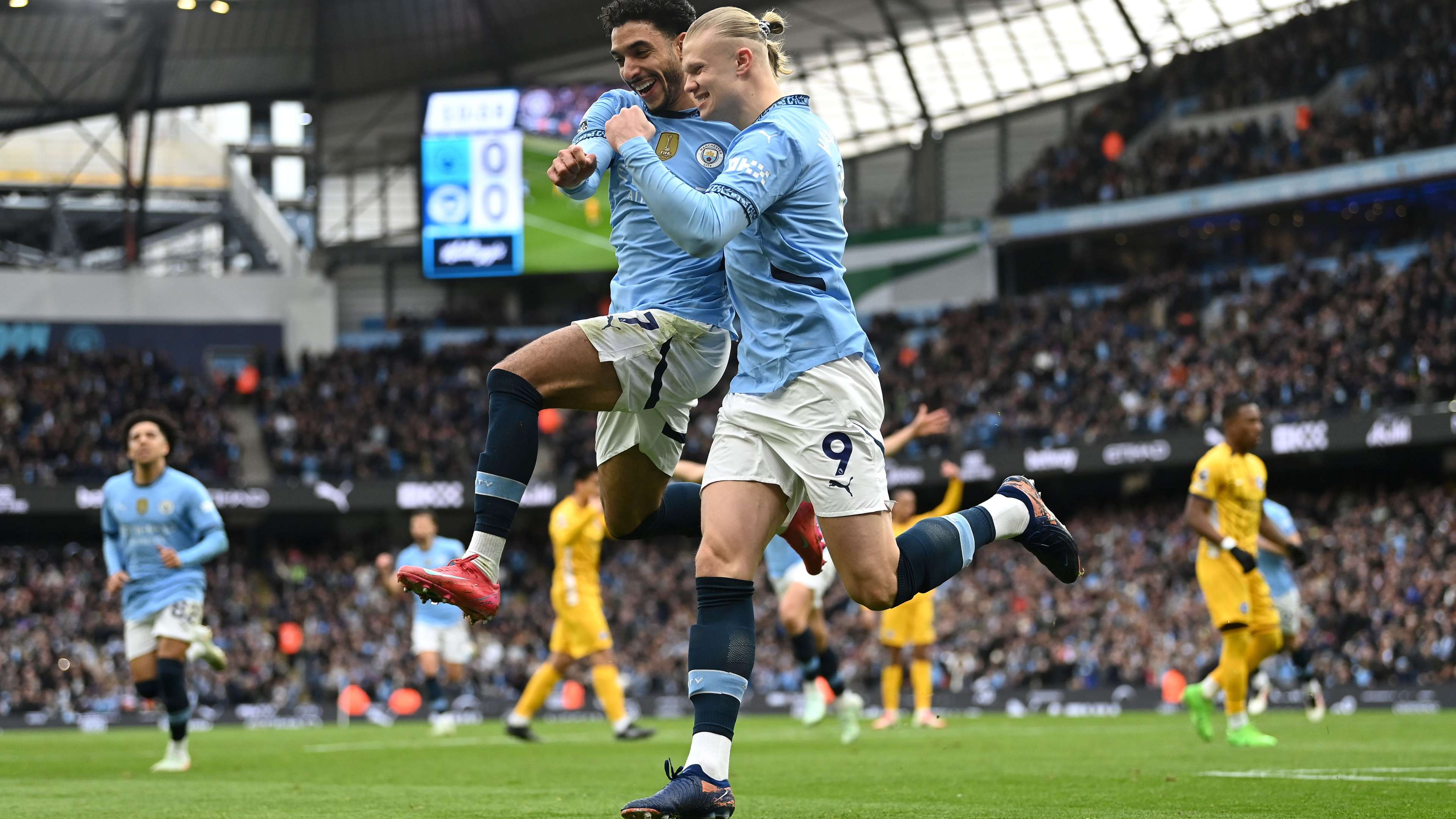 Manchester City FC v Brighton & Hove Albion FC - Premier League