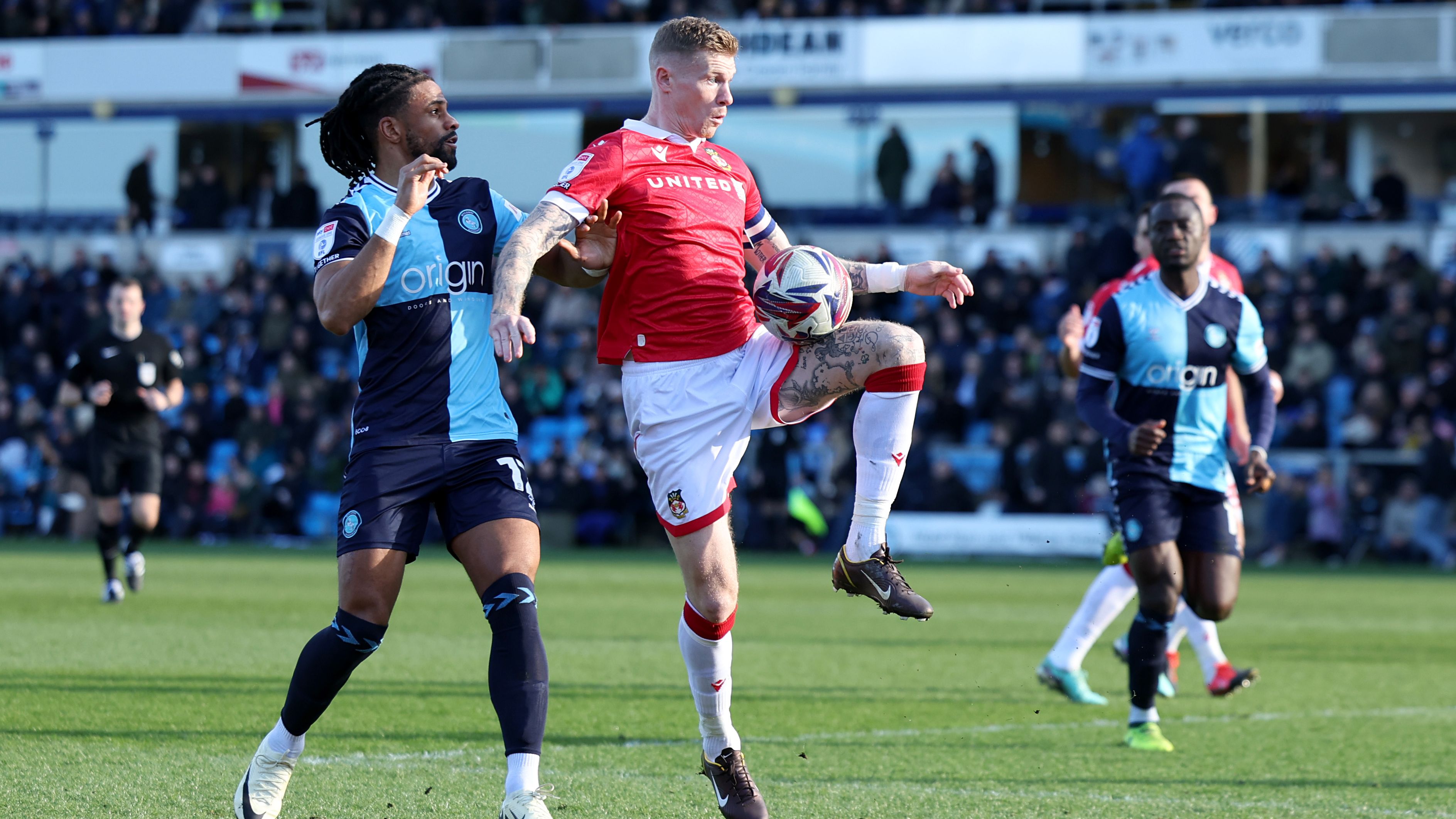 Wycombe Wanderers FC v Wrexham AFC - Sky Bet League One