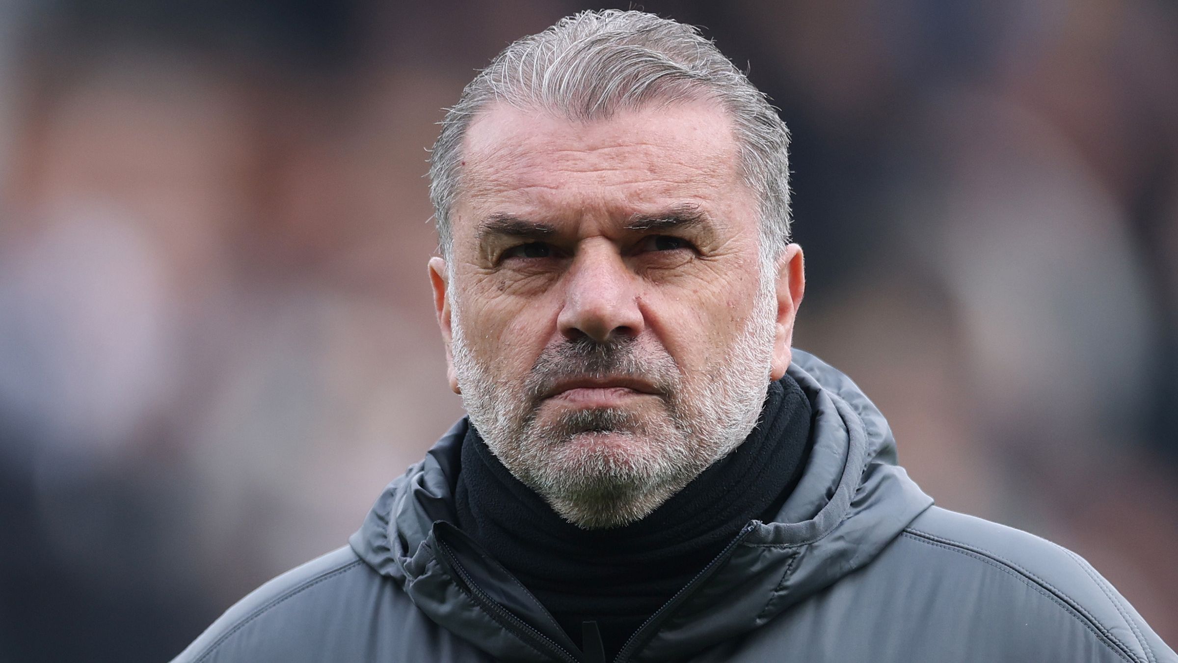 VIDEO: 'What was that?!' - Fuming Ange Postecoglou clashes with angry Tottenham fan in wake of Fulham defeat as Mathys Tel is forced to act as peacemaker | Goal.com UK