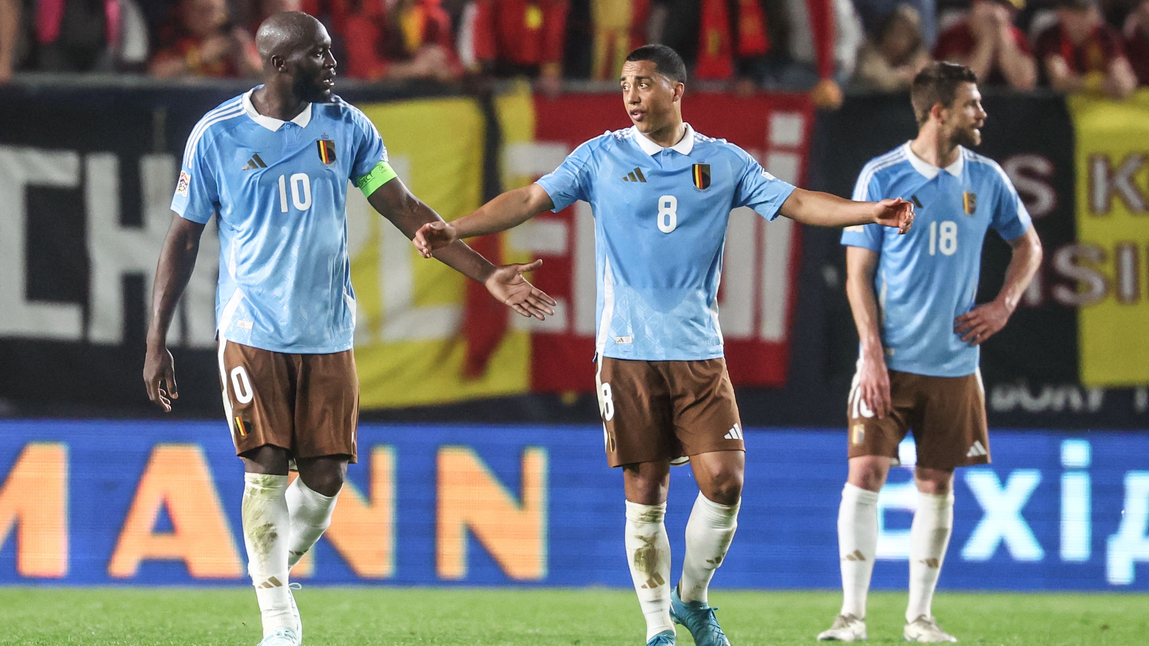 SPAIN SOCCER NATIONS LEAGUE UKRAINE VS BELGIUM RED DEVILS