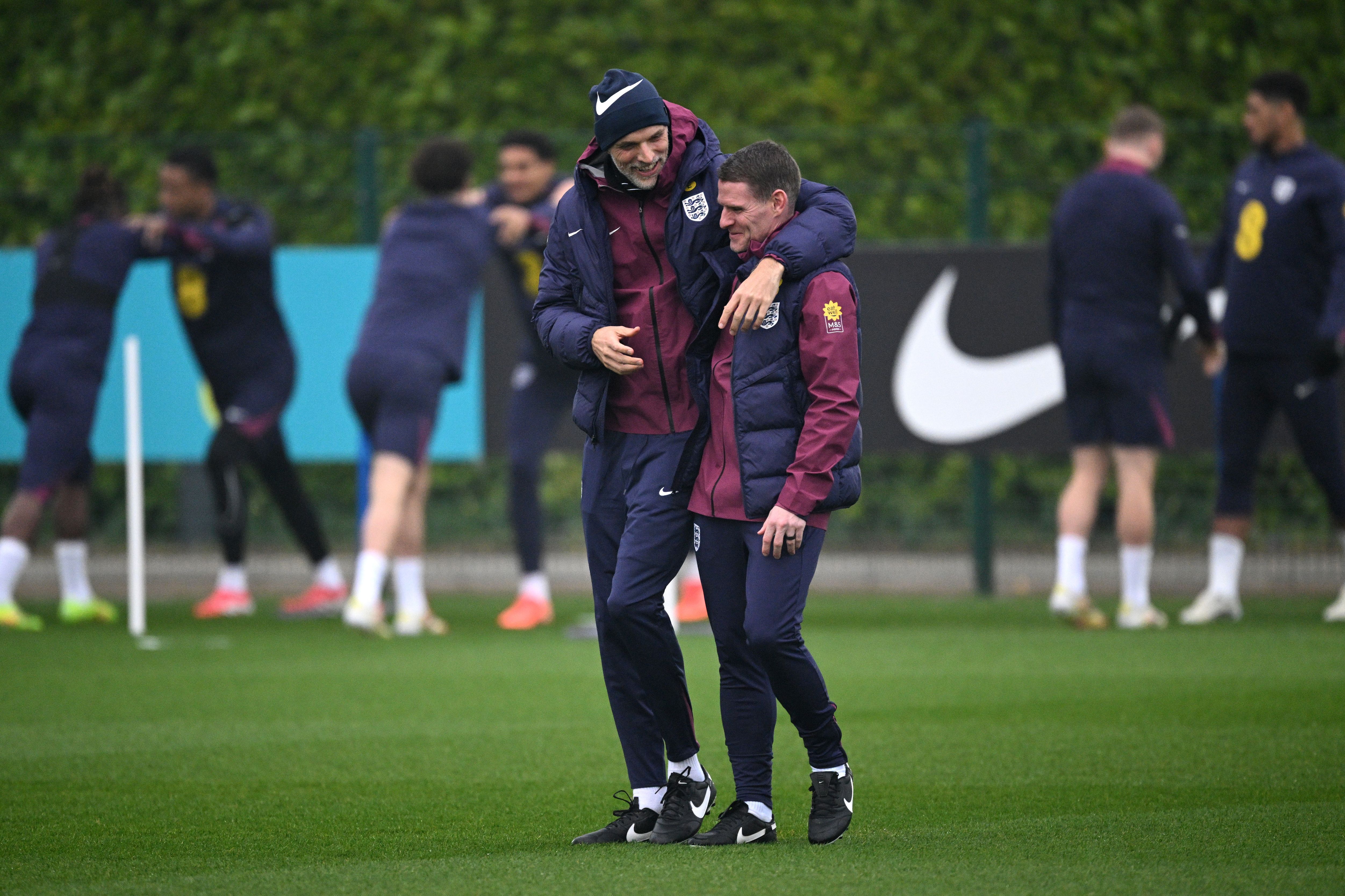 England Training & Press Conference