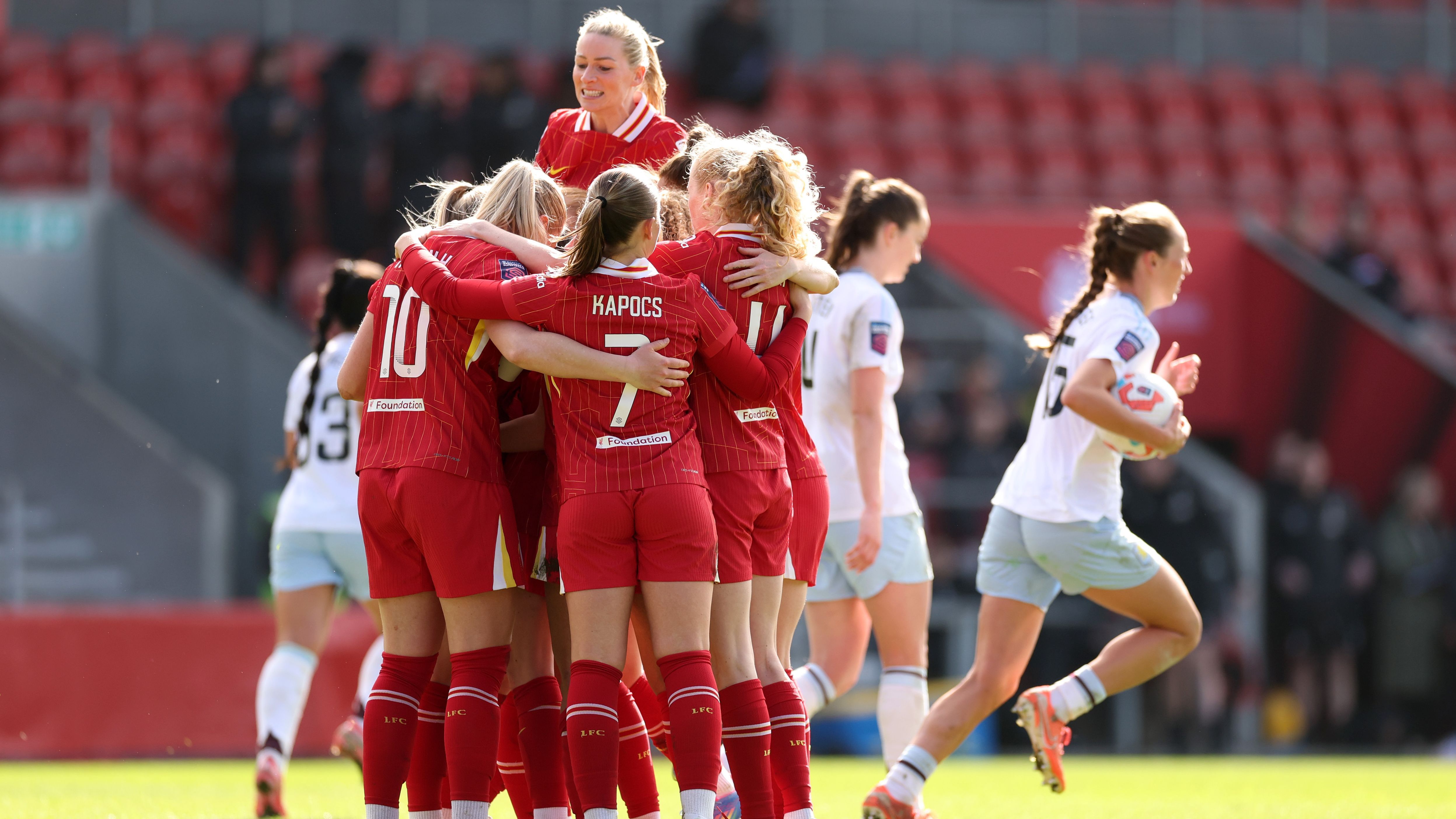 Liverpool FC  v Aston Villa FC - Barclays Women's Super League