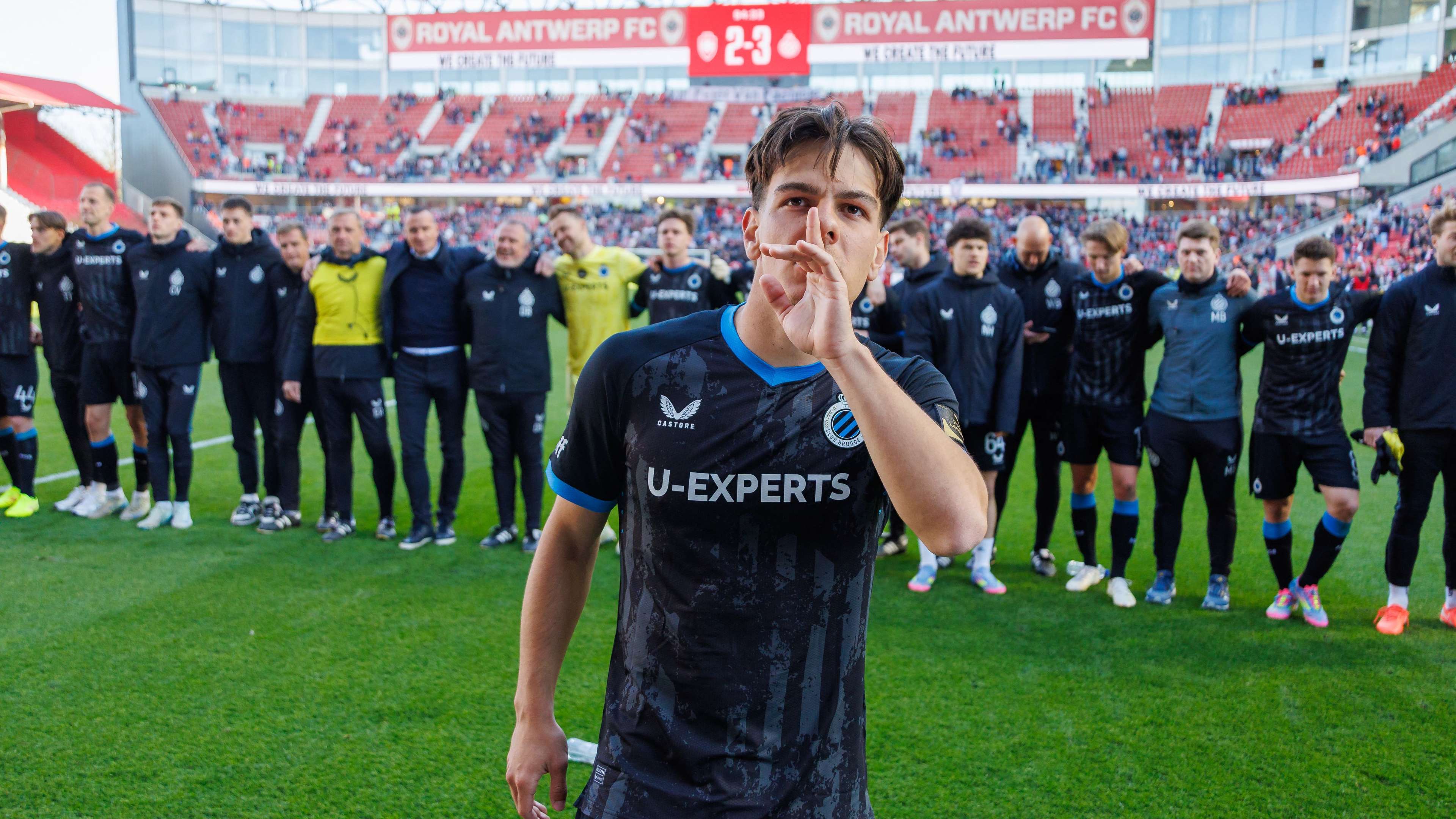 SOCCER JPL CPO D2 ANTWERP VS CLUB BRUGGE