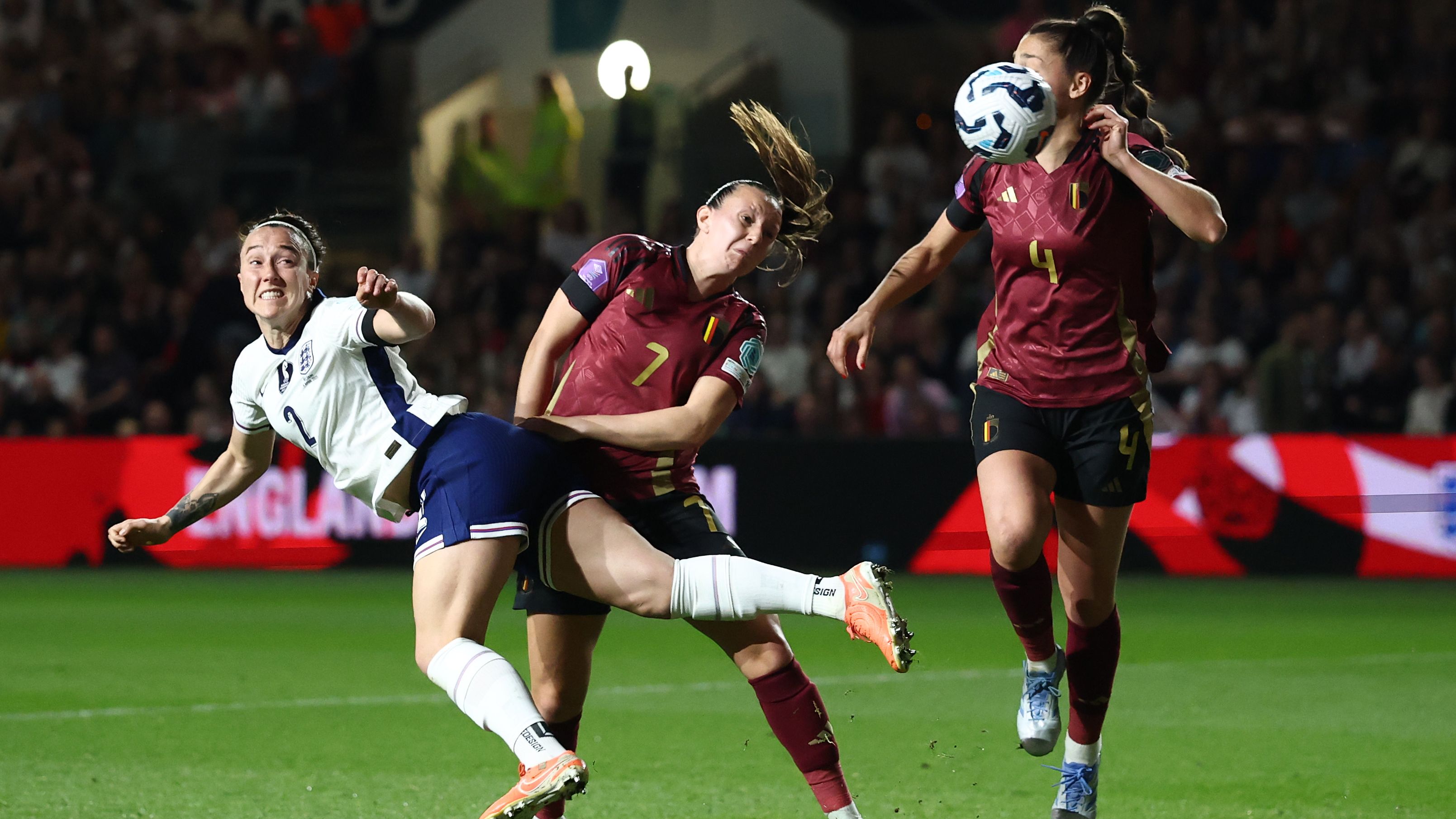 England v Belgium - UEFA Women's Nations League 2024/25 Grp A3 MD3