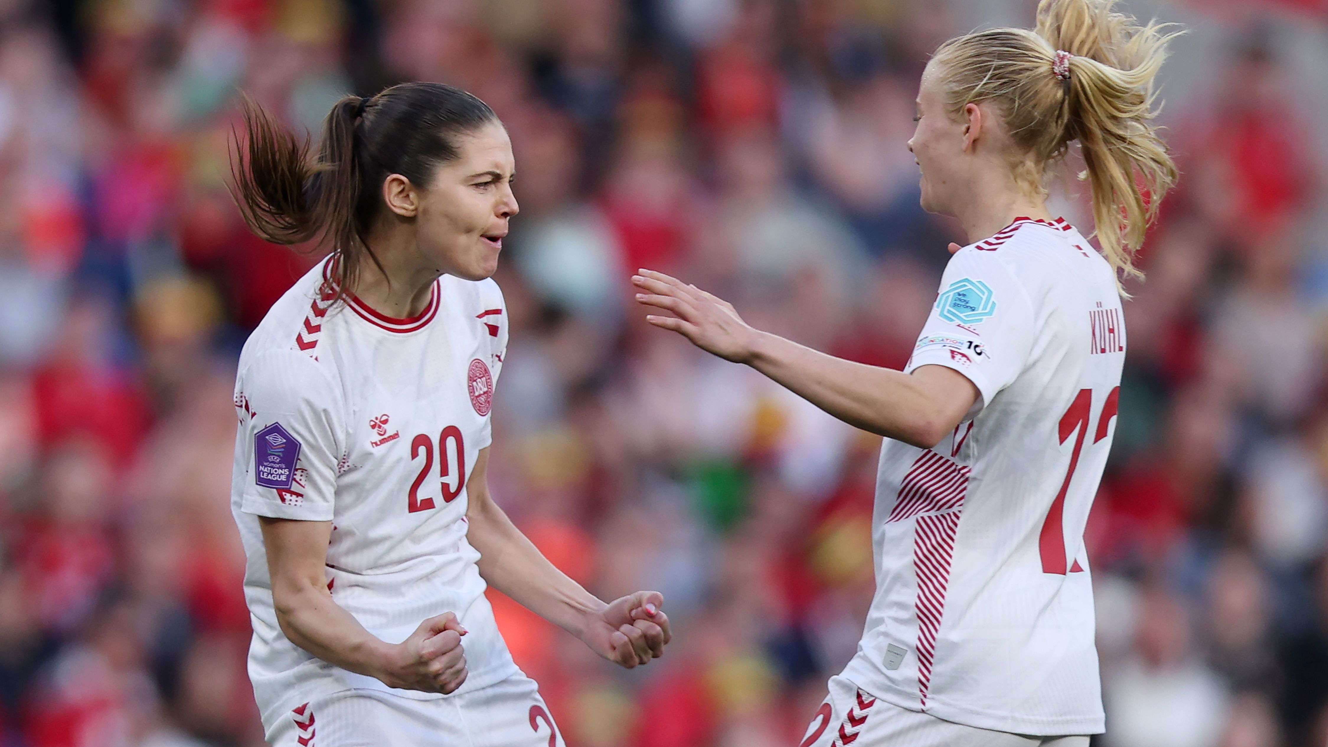 Wales v Denmark - UEFA Women's Nations League 2024/25 Grp A4 MD3