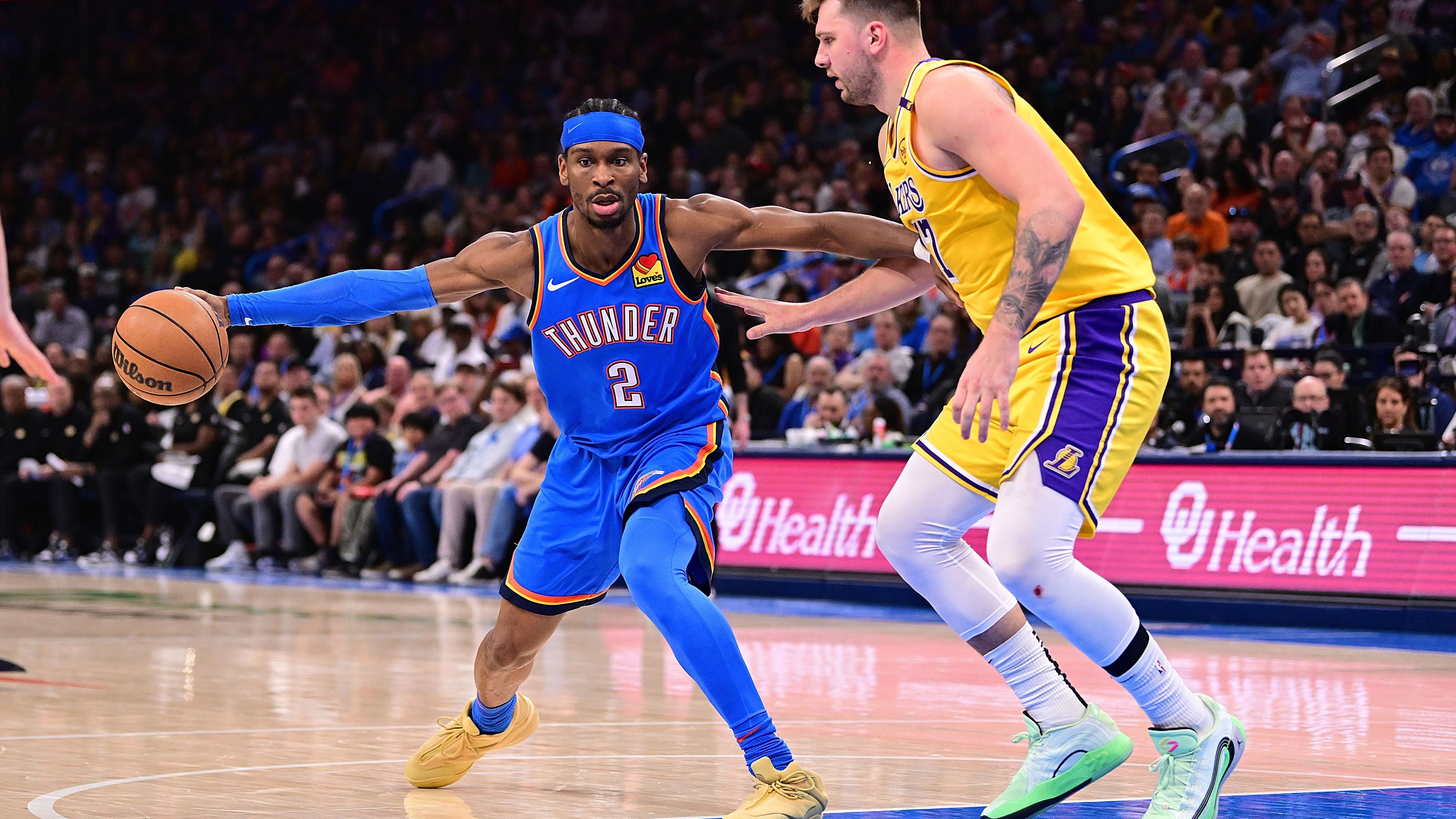 Los Angeles Lakers v Oklahoma City Thunder