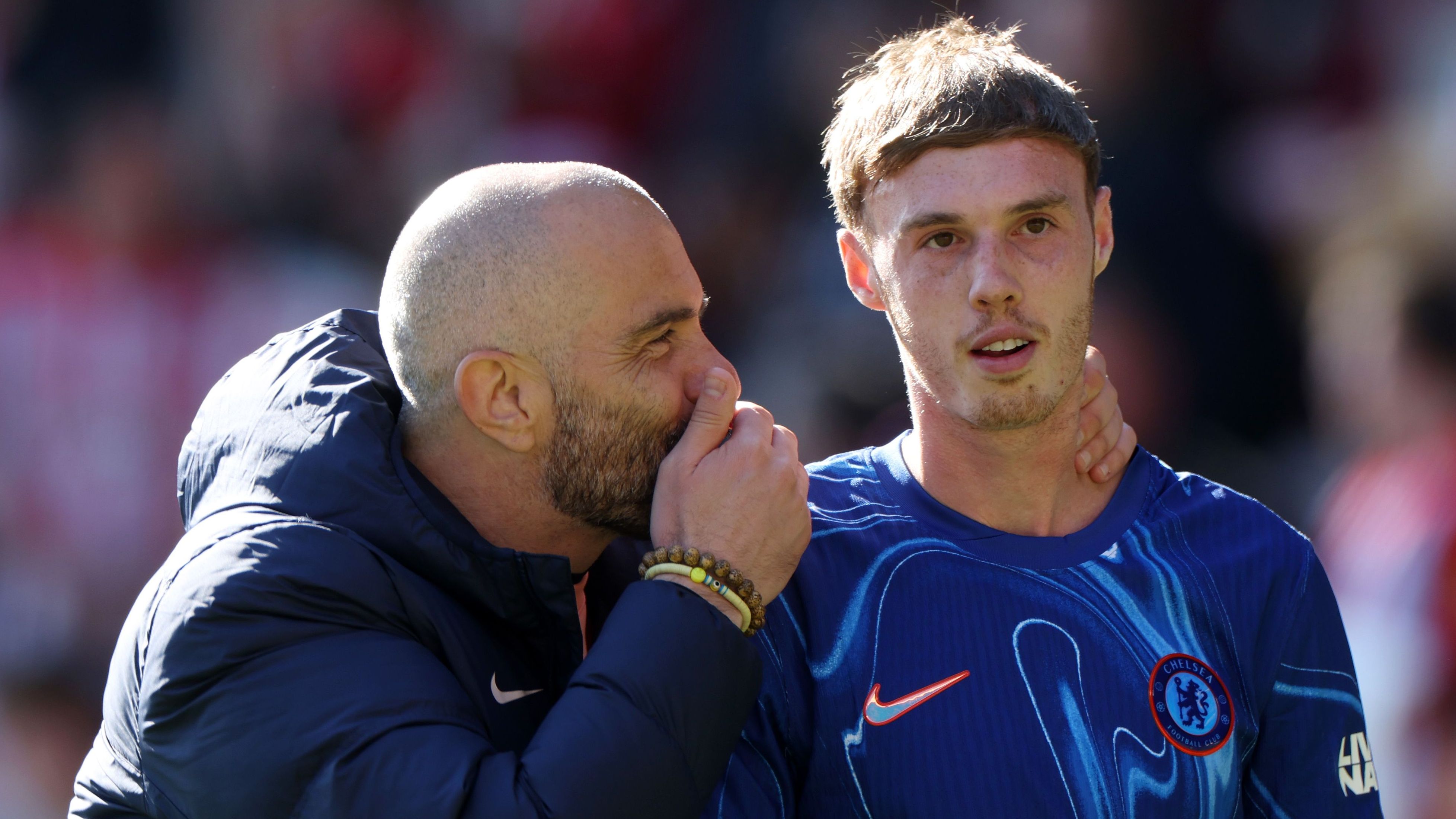 Enzo Maresca Cole Palmer Chelsea 2025