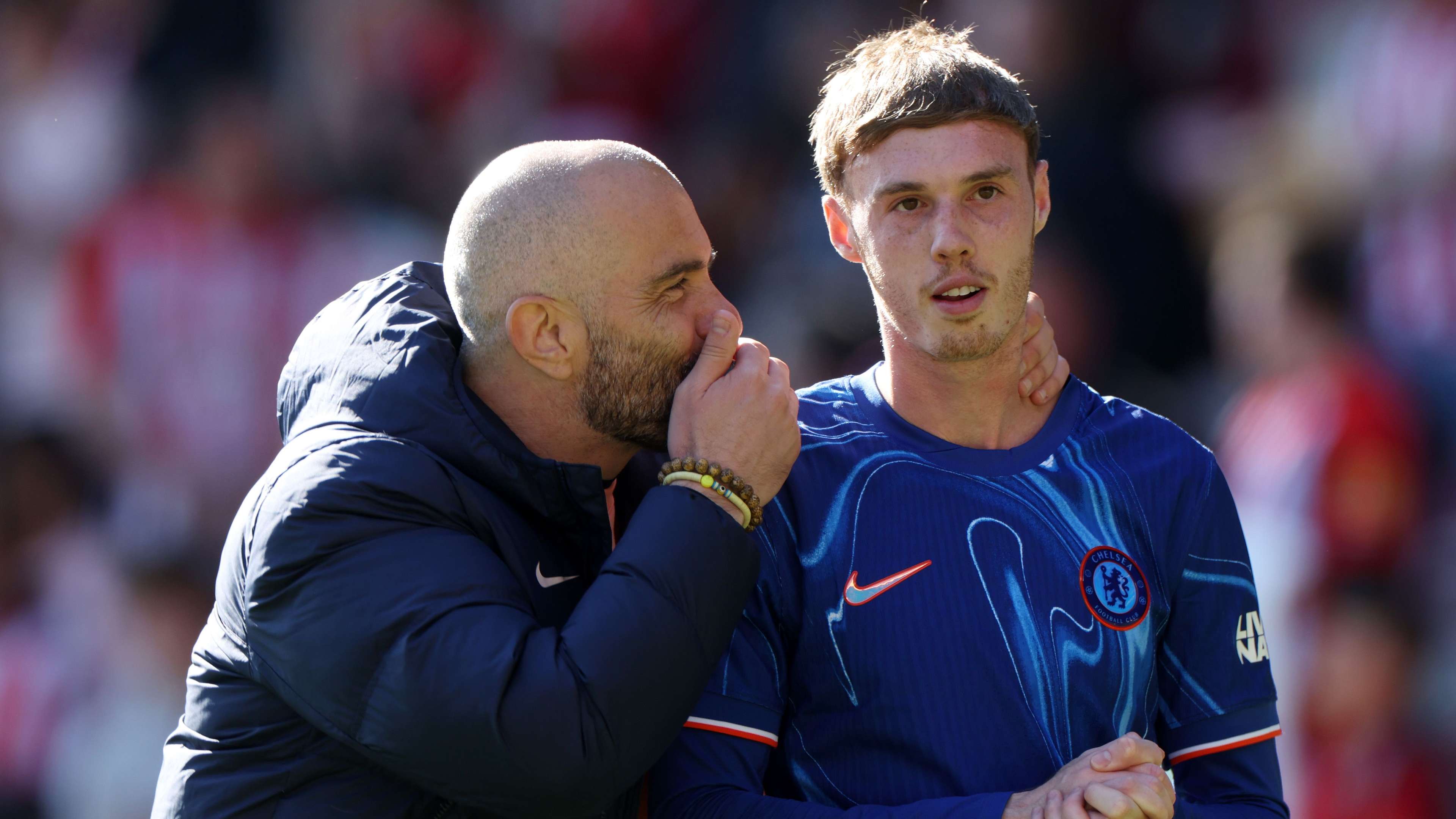 Enzo Maresca Cole Palmer Chelsea 2025