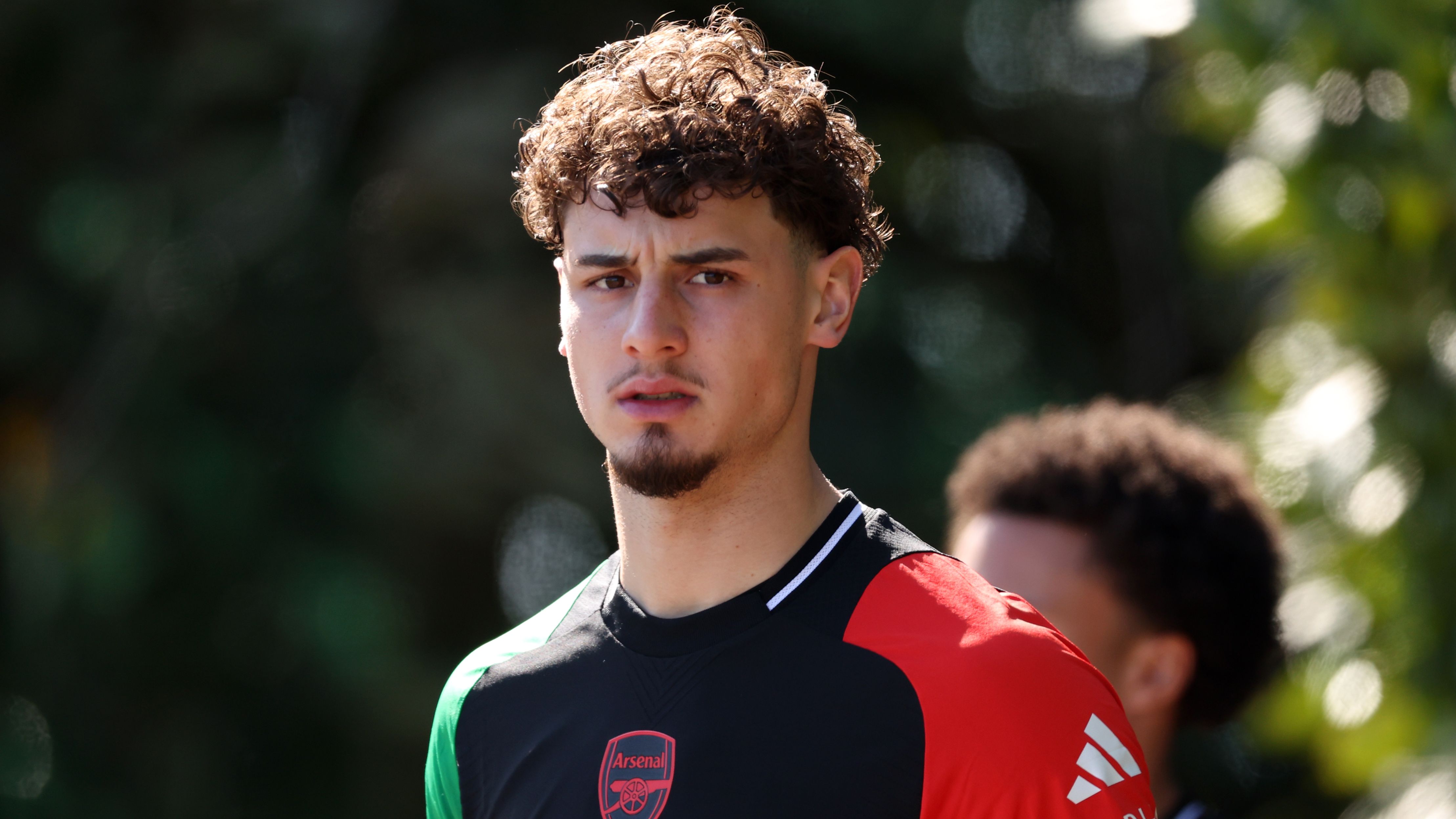 Arsenal FC Training Session And Press Conference - UEFA Champions League 2024/25 Quarter Final First Leg