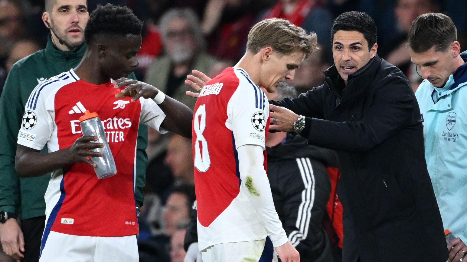 Arsenal FC v Real Madrid C.F. - UEFA Champions League 2024/25 Quarter Final First Leg