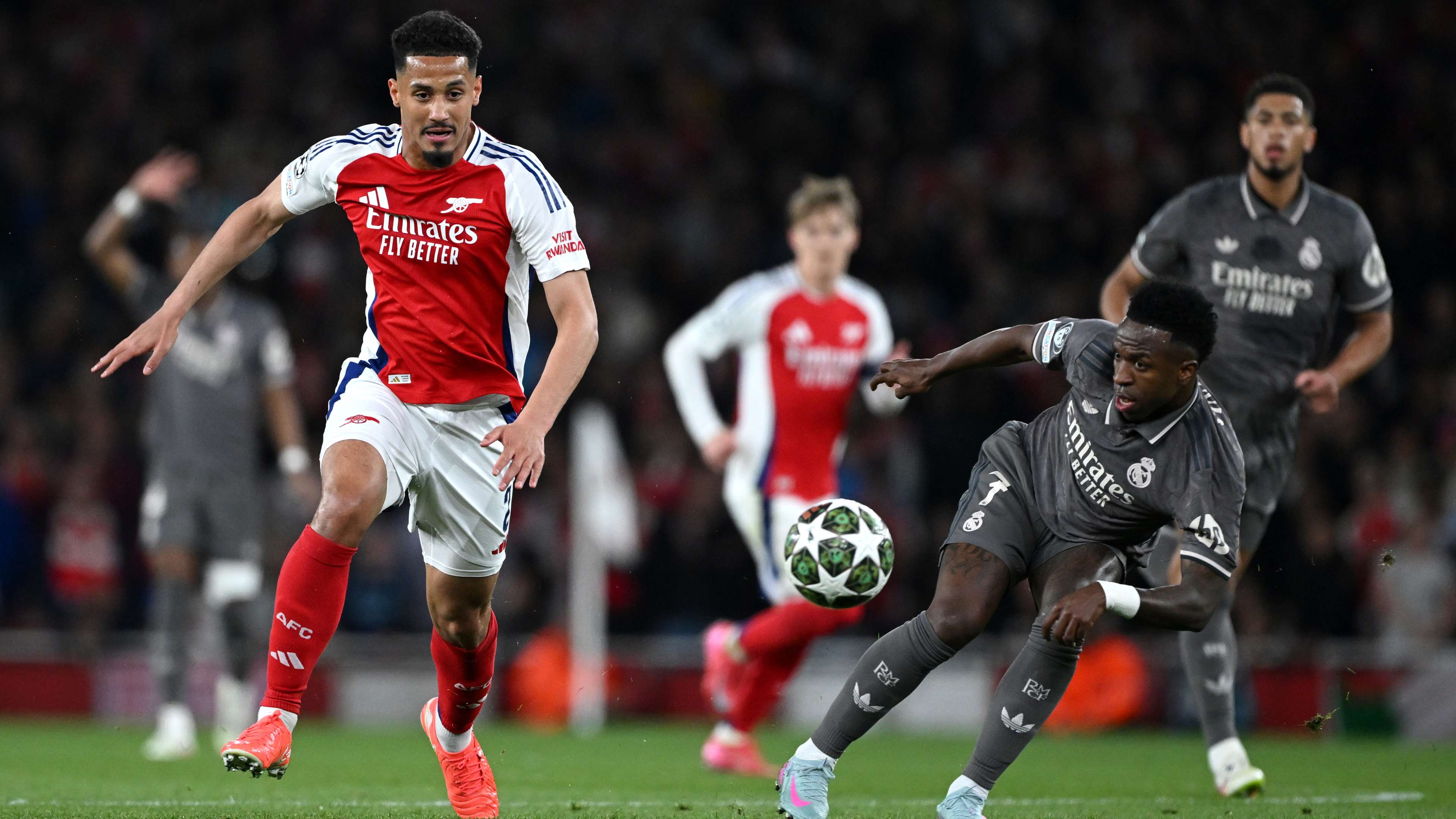 Arsenal FC v Real Madrid C.F. - UEFA Champions League 2024/25 Quarter Final First Leg