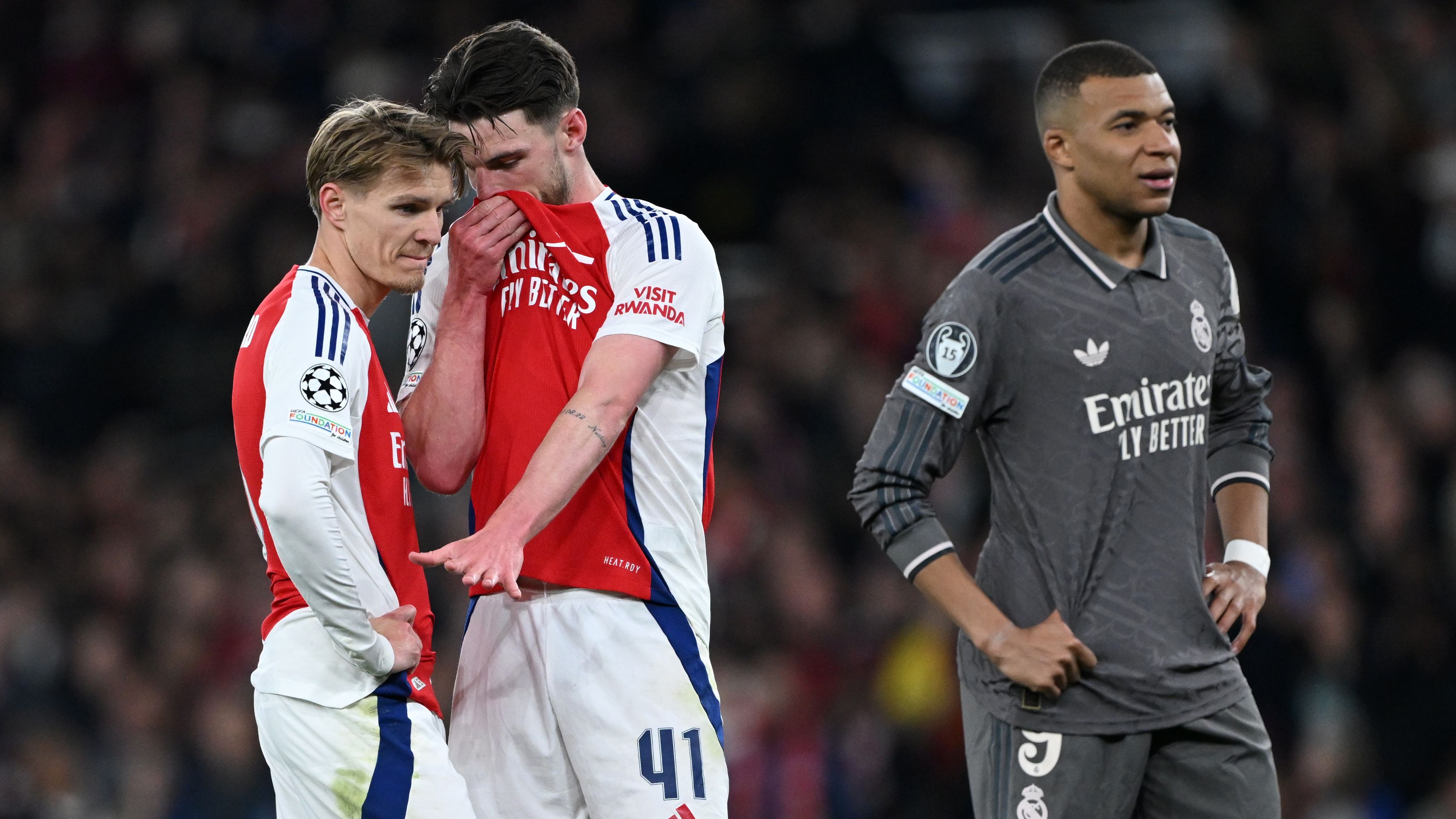 Arsenal FC v Real Madrid C.F. - UEFA Champions League 2024/25 Quarter Final First Leg