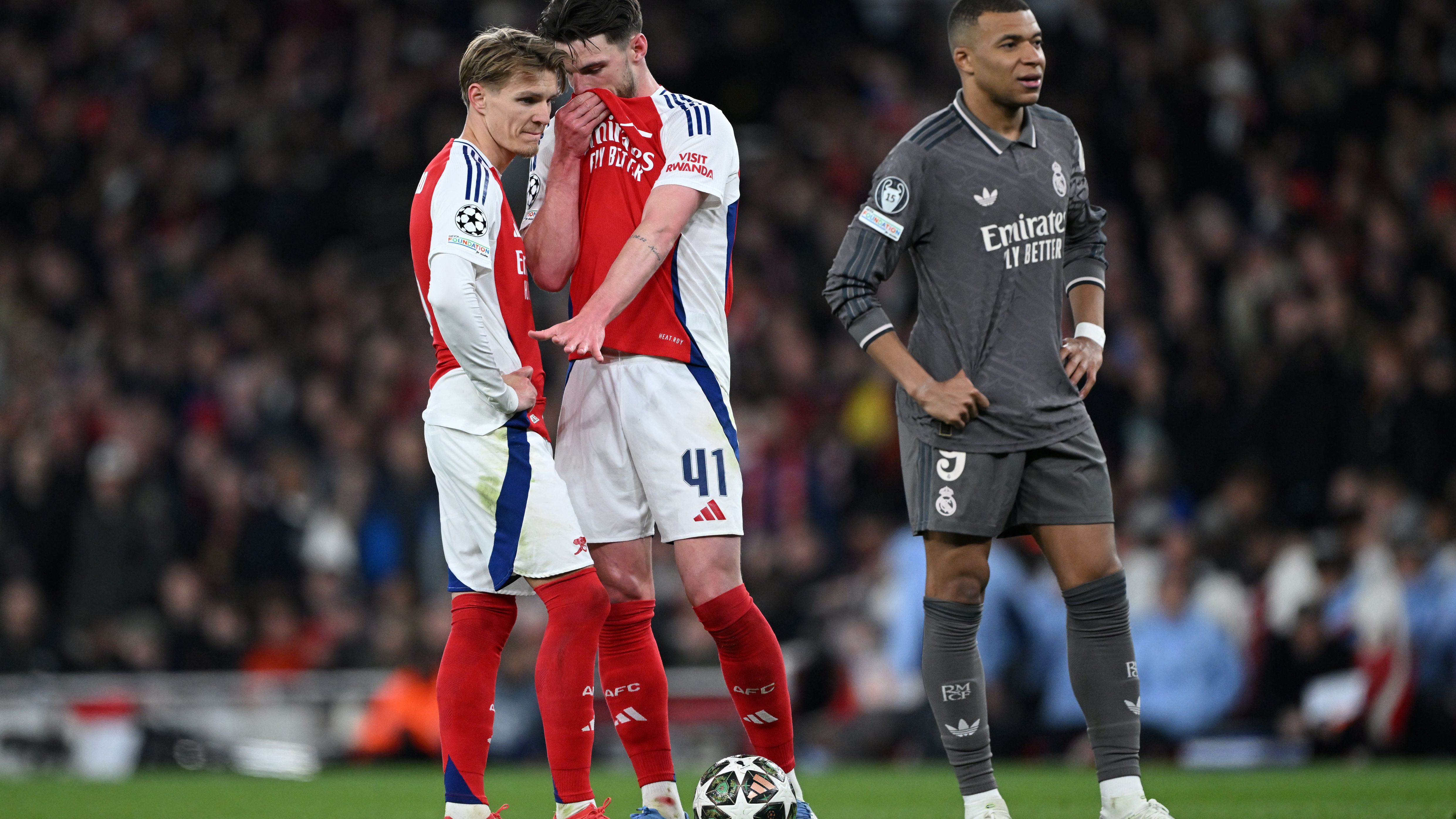 Arsenal FC v Real Madrid C.F. - UEFA Champions League 2024/25 Quarter Final First Leg