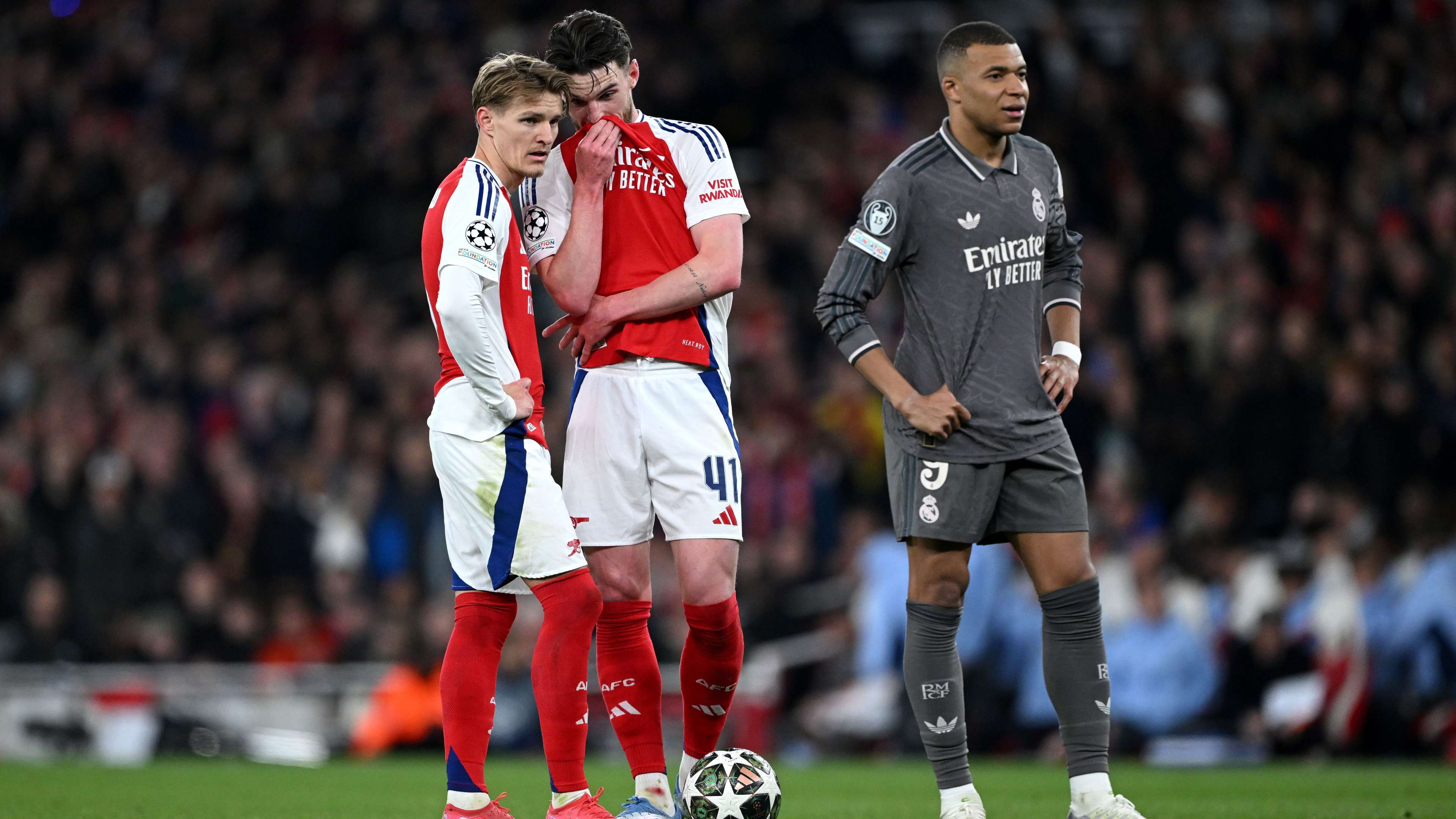 Arsenal FC v Real Madrid C.F. - UEFA Champions League 2024/25 Quarter Final First Leg