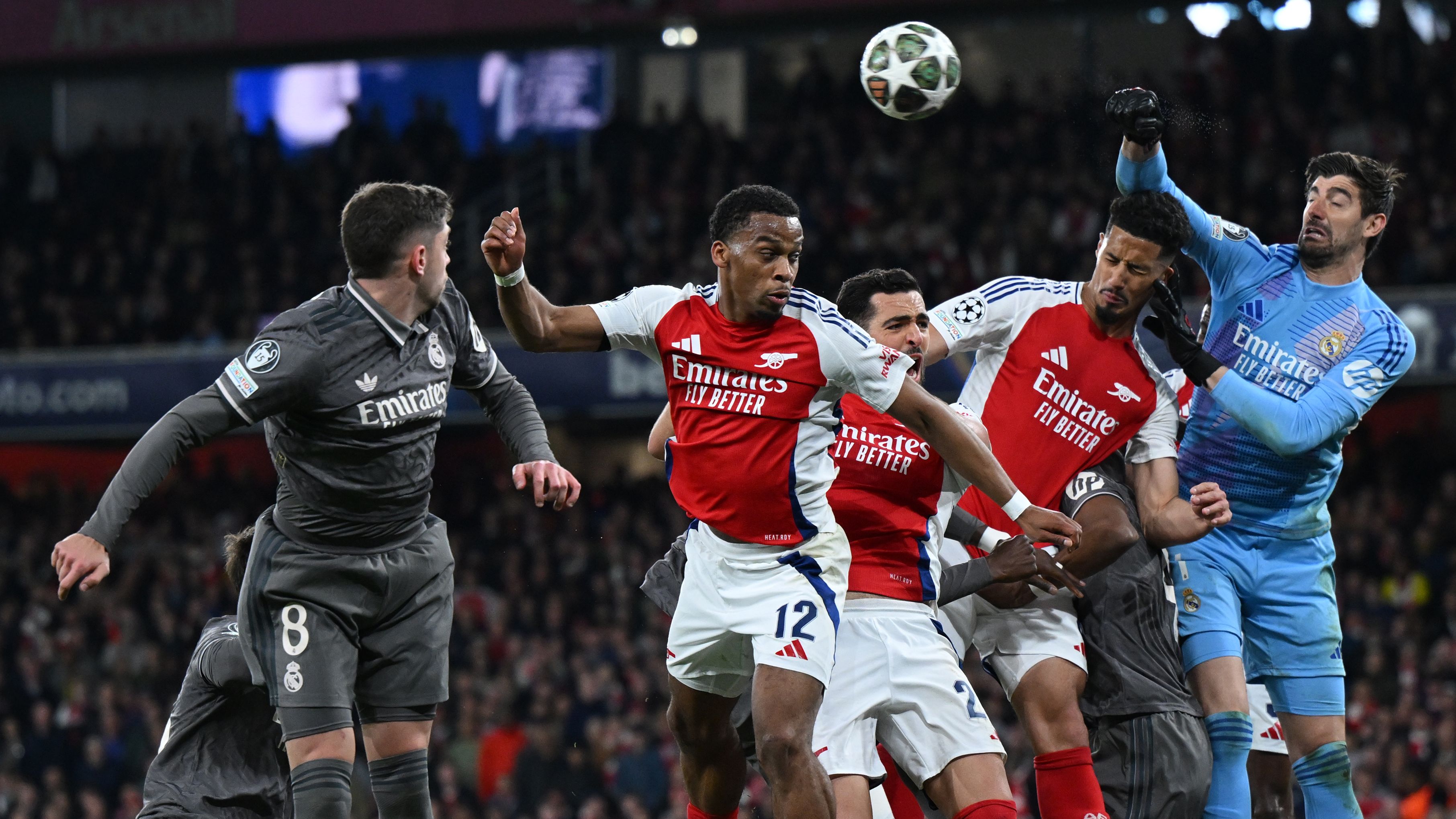 Arsenal FC v Real Madrid C.F. - UEFA Champions League 2024/25 Quarter Final First Leg