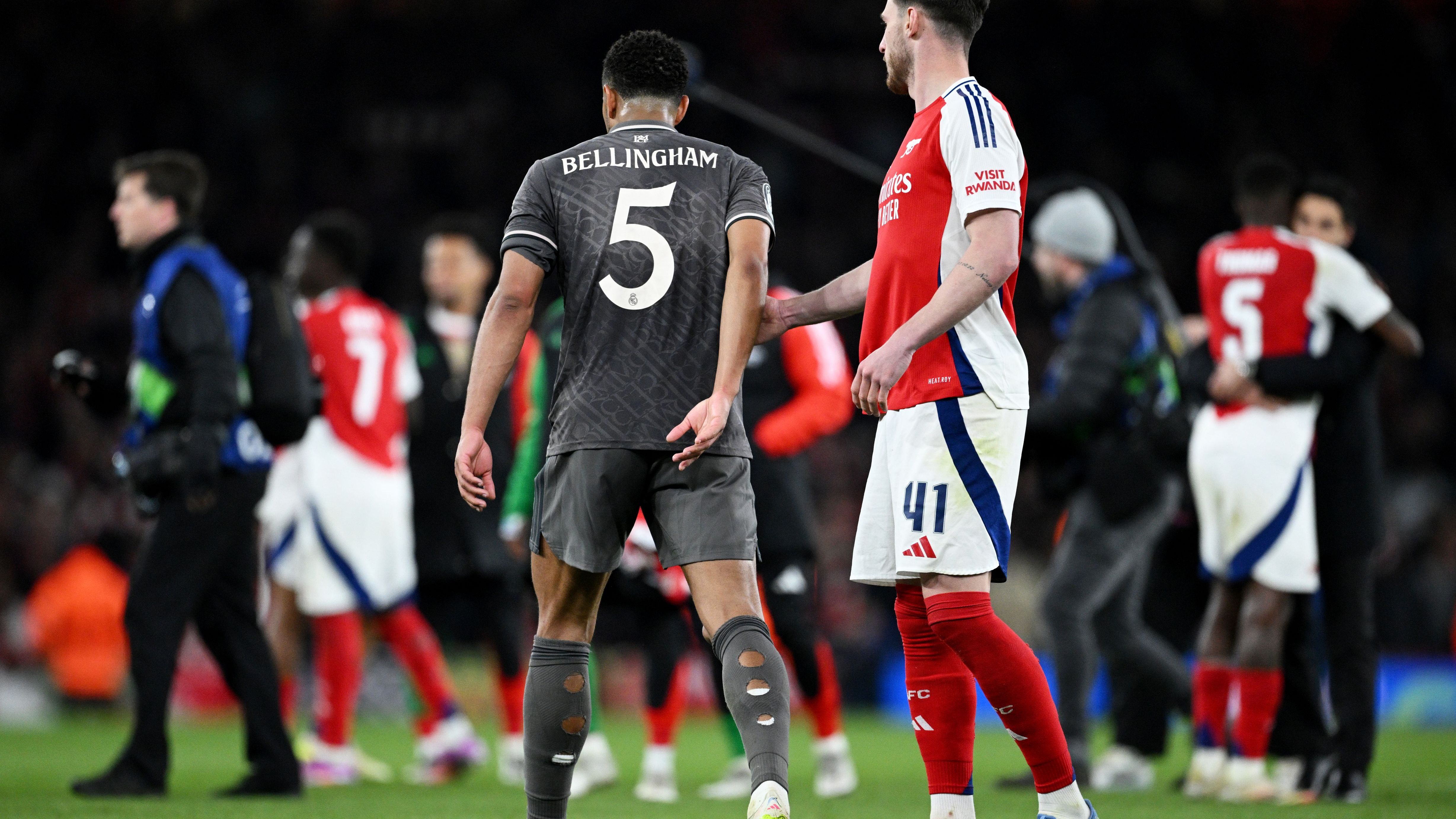 Arsenal FC v Real Madrid C.F. - UEFA Champions League 2024/25 Quarter Final First Leg