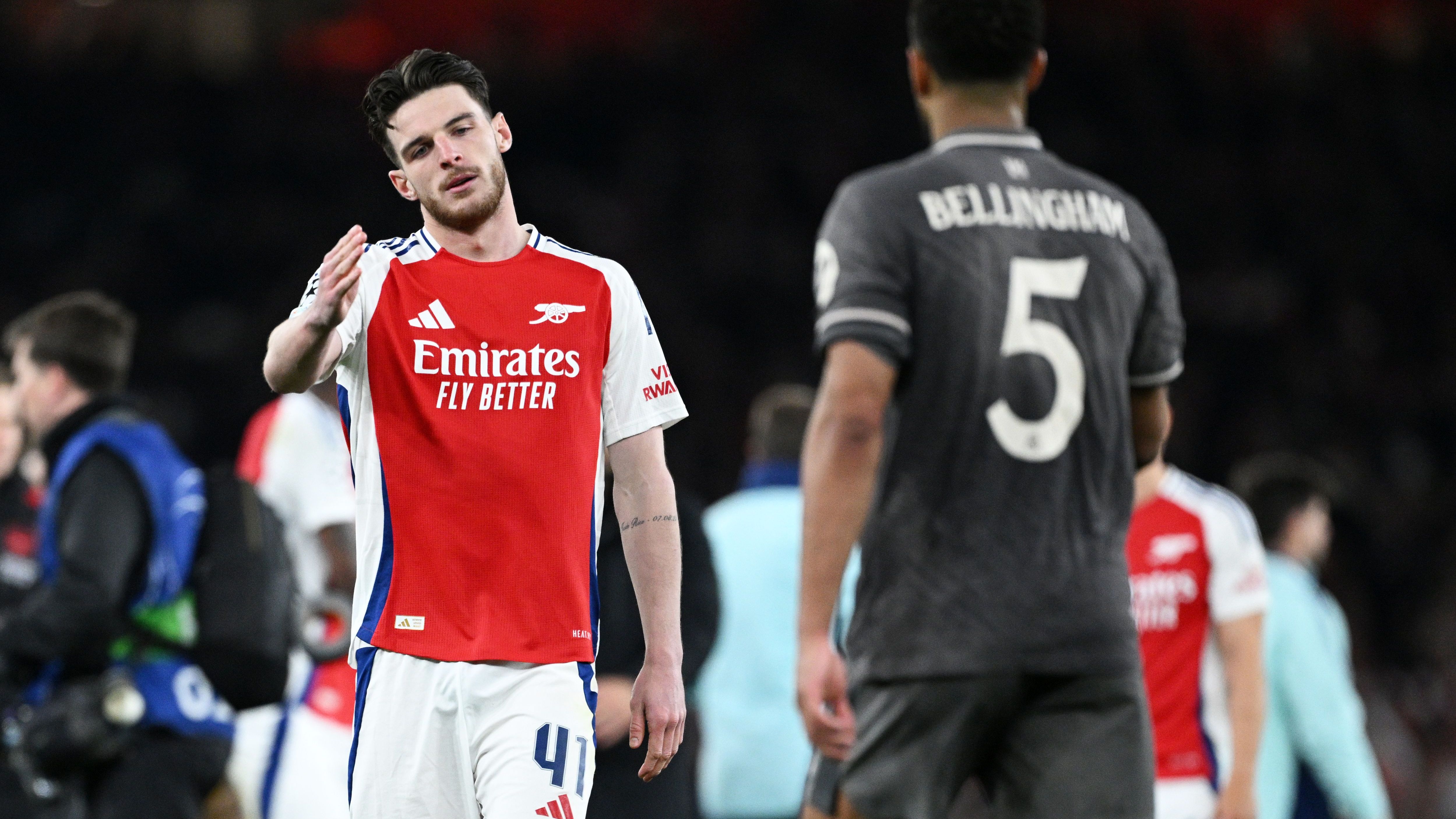 Arsenal FC v Real Madrid C.F. - UEFA Champions League 2024/25 Quarter Final First Leg