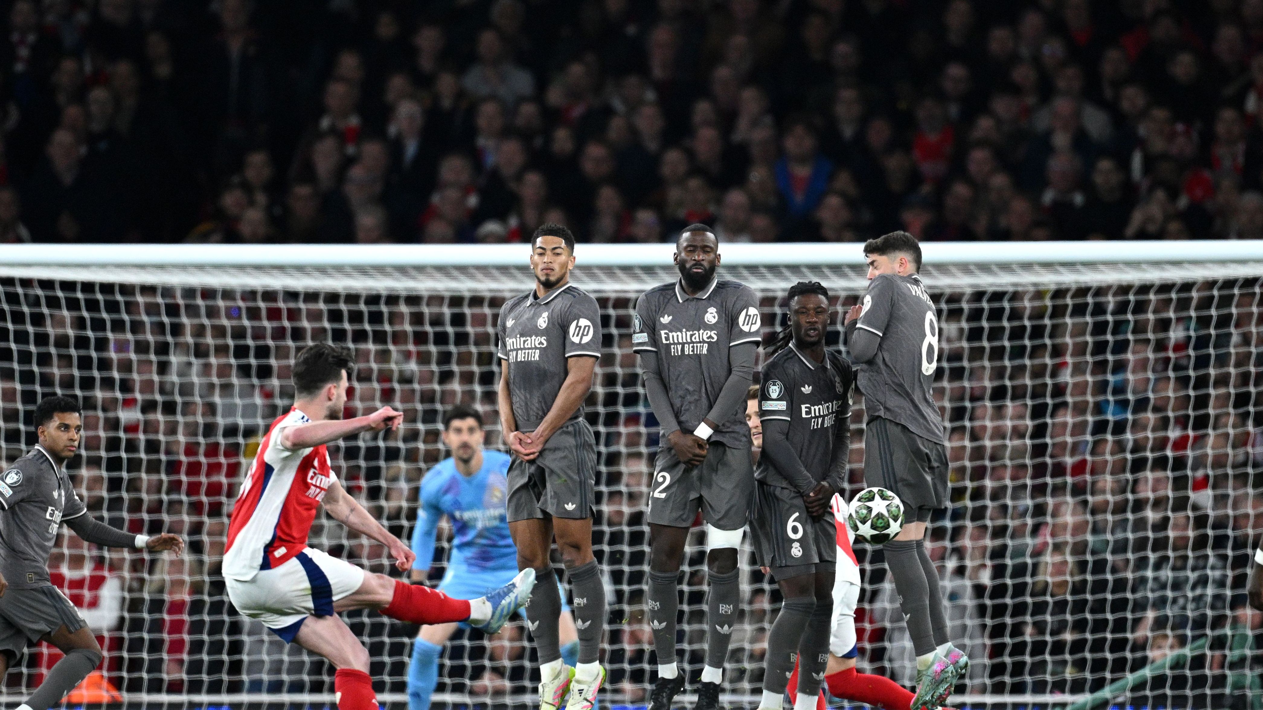 Arsenal FC v Real Madrid C.F. - UEFA Champions League 2024/25 Quarter Final First Leg
