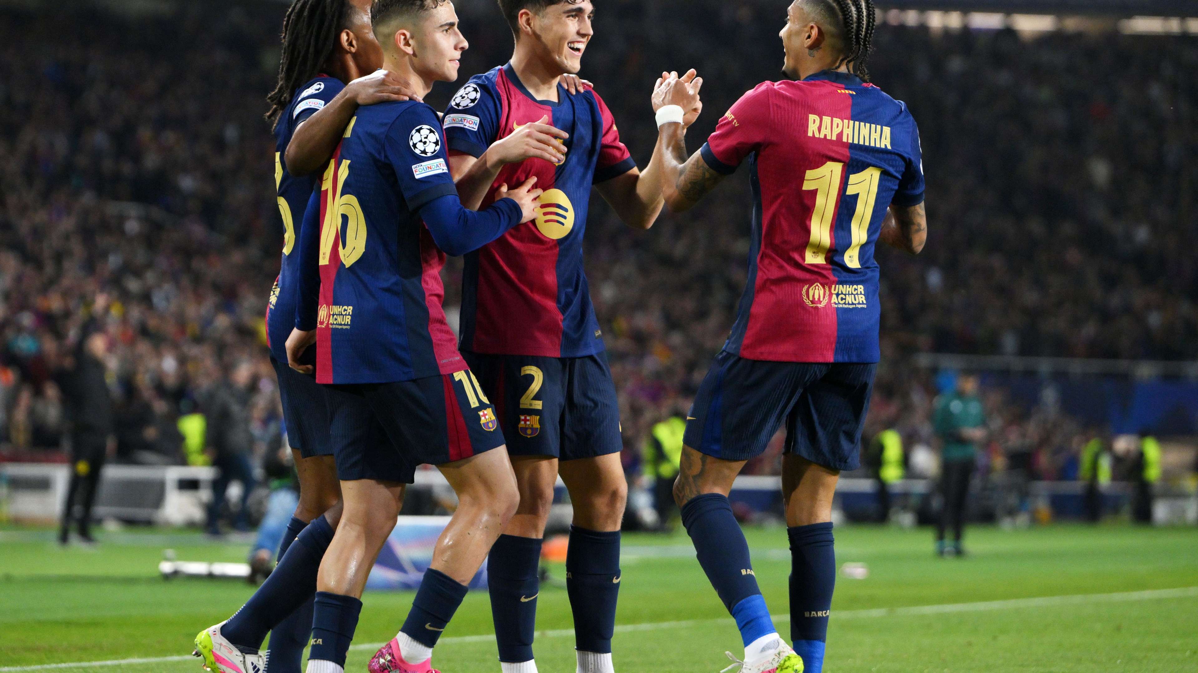 FC Barcelona v Borussia Dortmund - UEFA Champions League 2024/25 Quarter Final First Leg