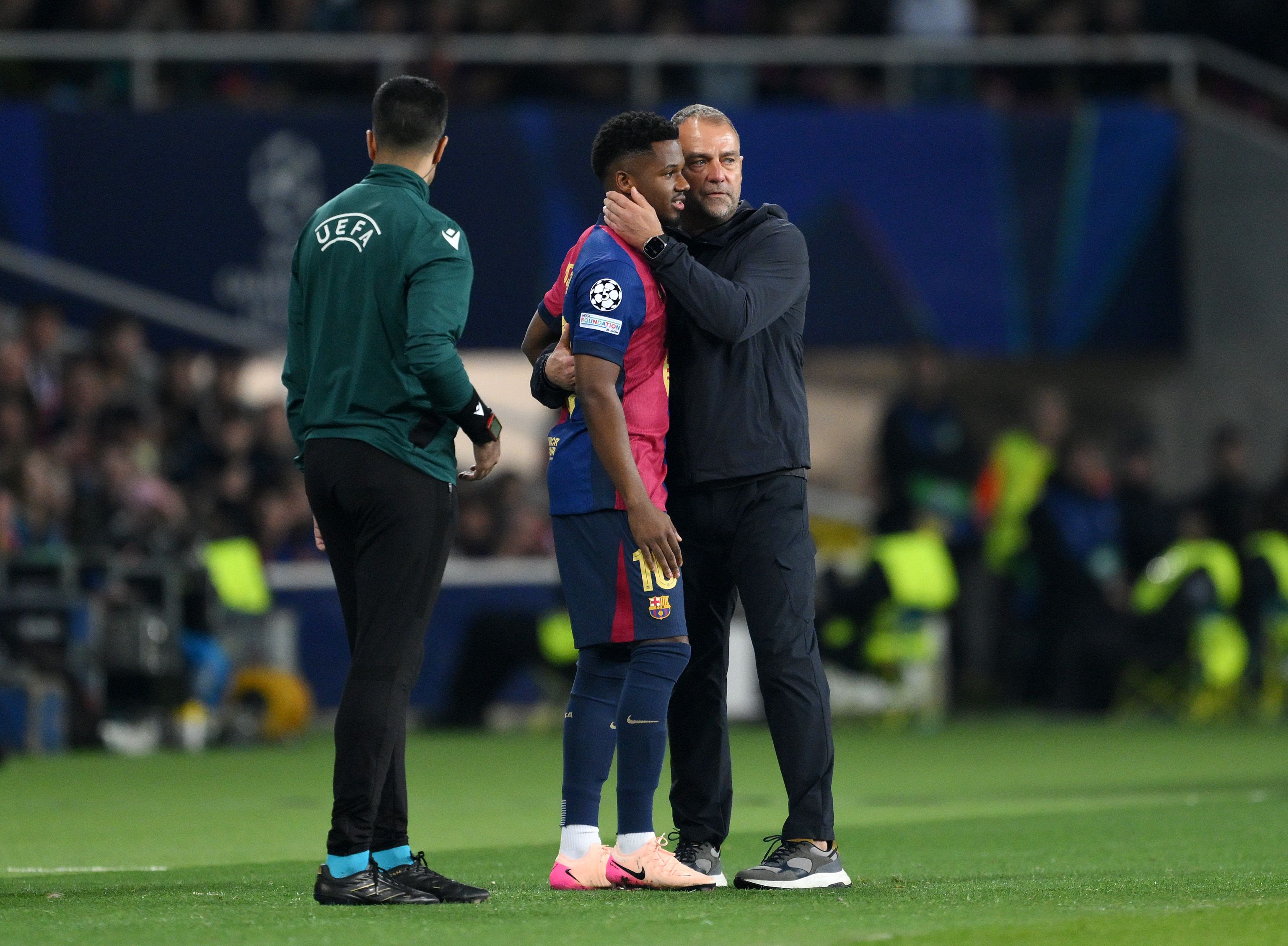 FC Barcelona v Borussia Dortmund - UEFA Champions League 2024/25 Quarter Final First Leg