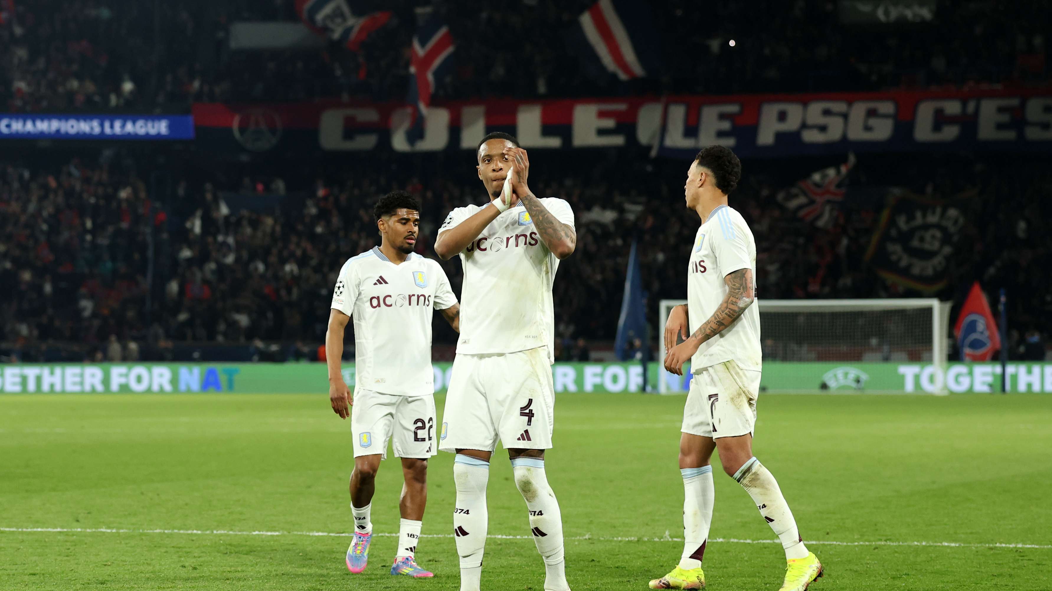 Paris Saint-Germain v Aston Villa FC - UEFA Champions League 2024/25 Quarter Final First Leg