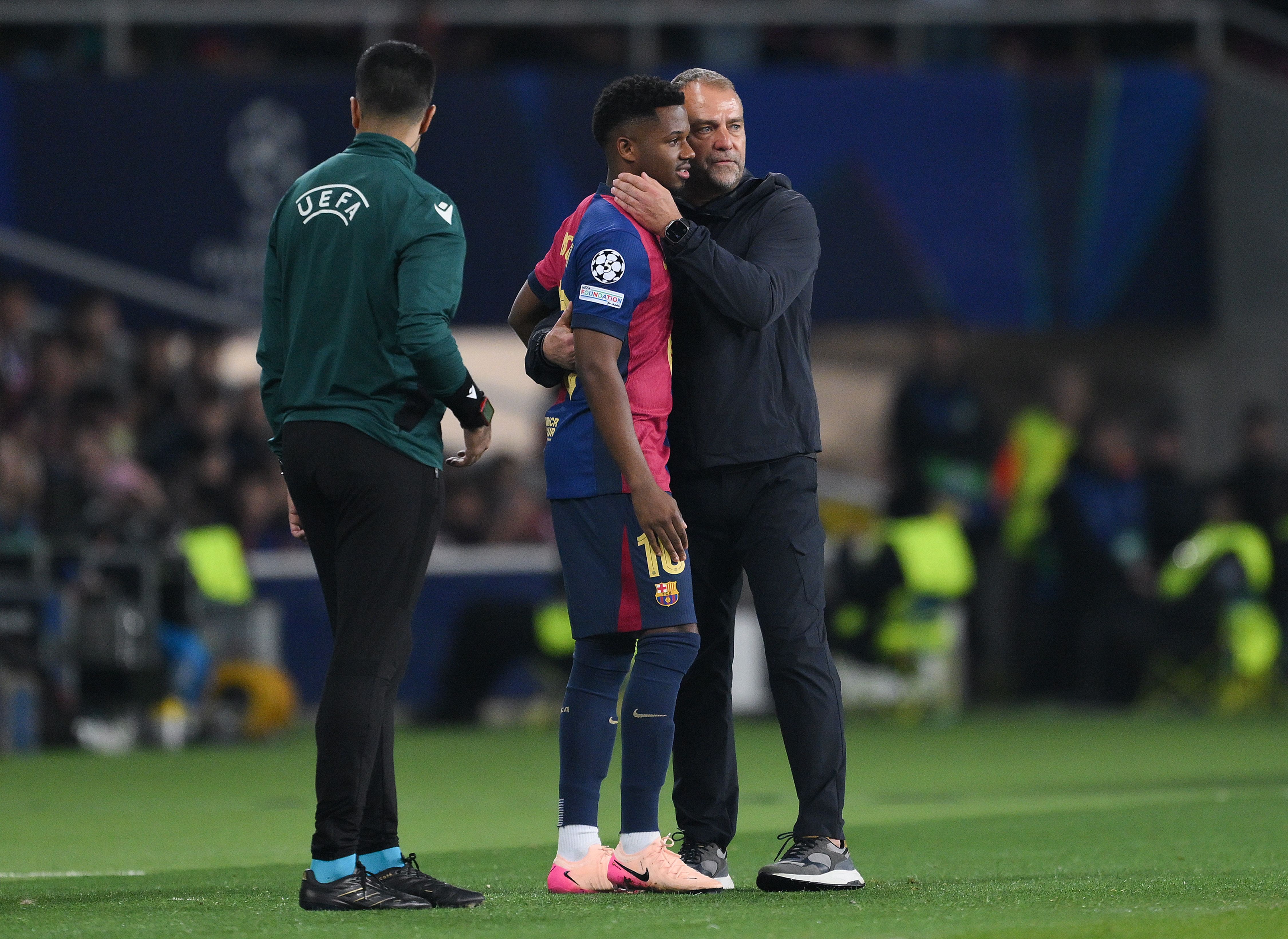 FC Barcelona v Borussia Dortmund - UEFA Champions League 2024/25 Quarter Final First Leg